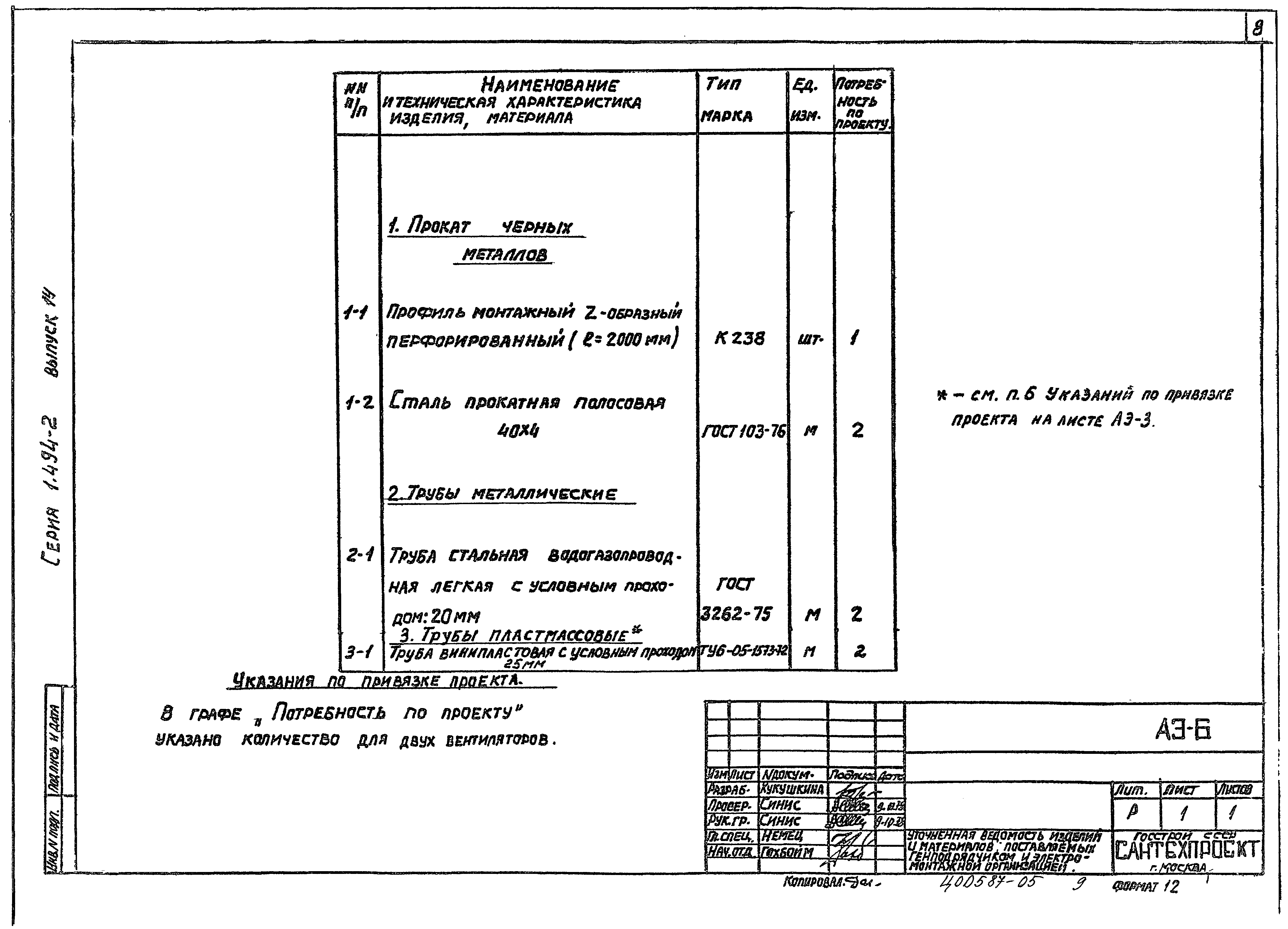 Серия 1.494-2