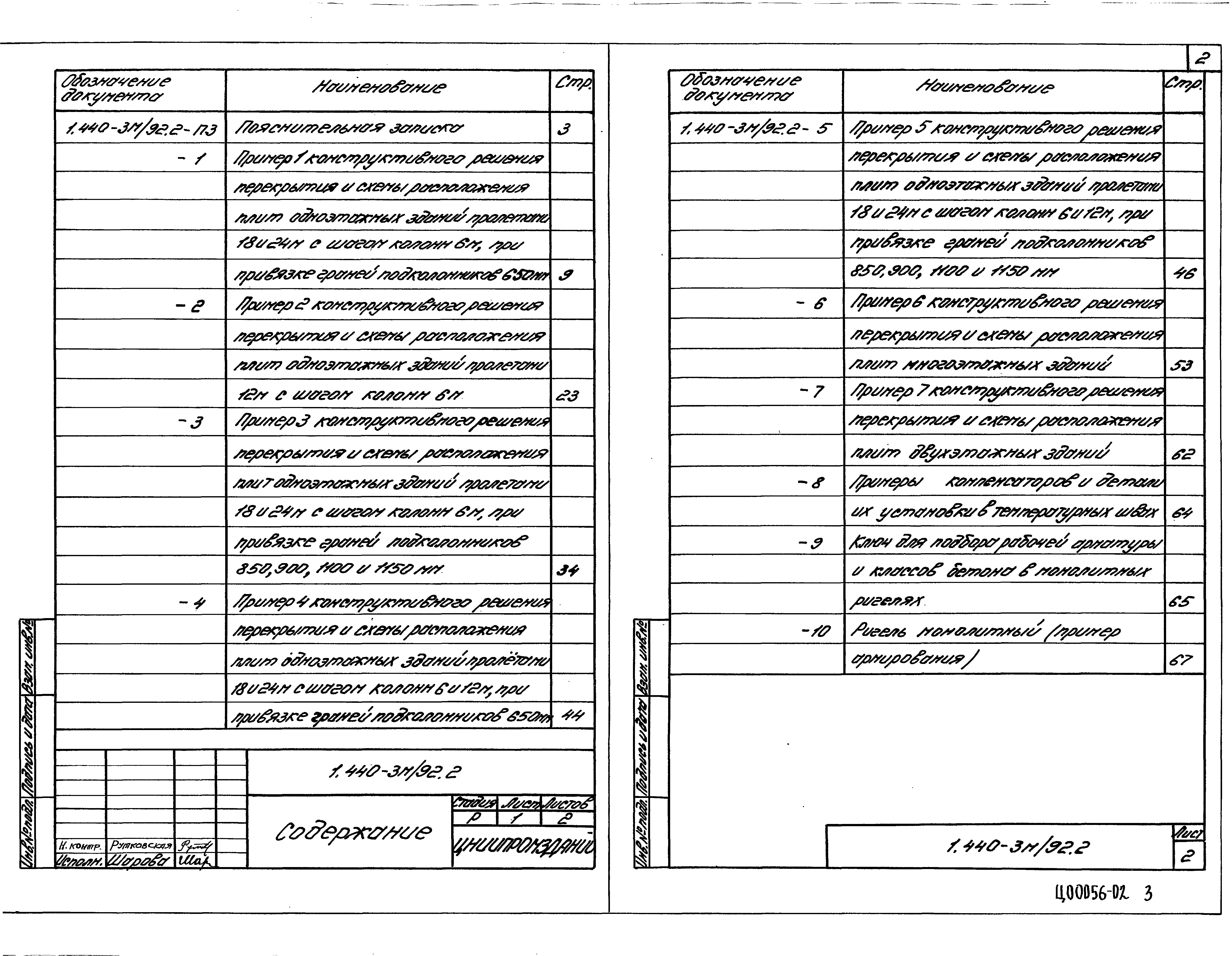 Серия 1.440-3м/92