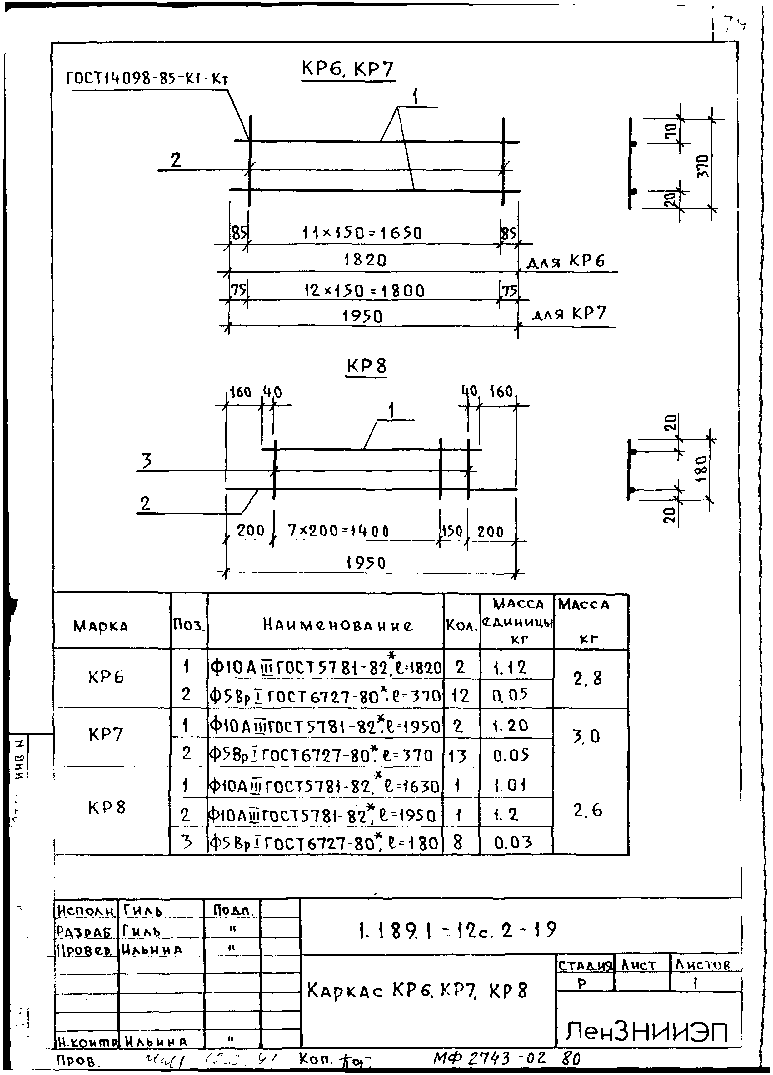 Серия 1.189.1-12с