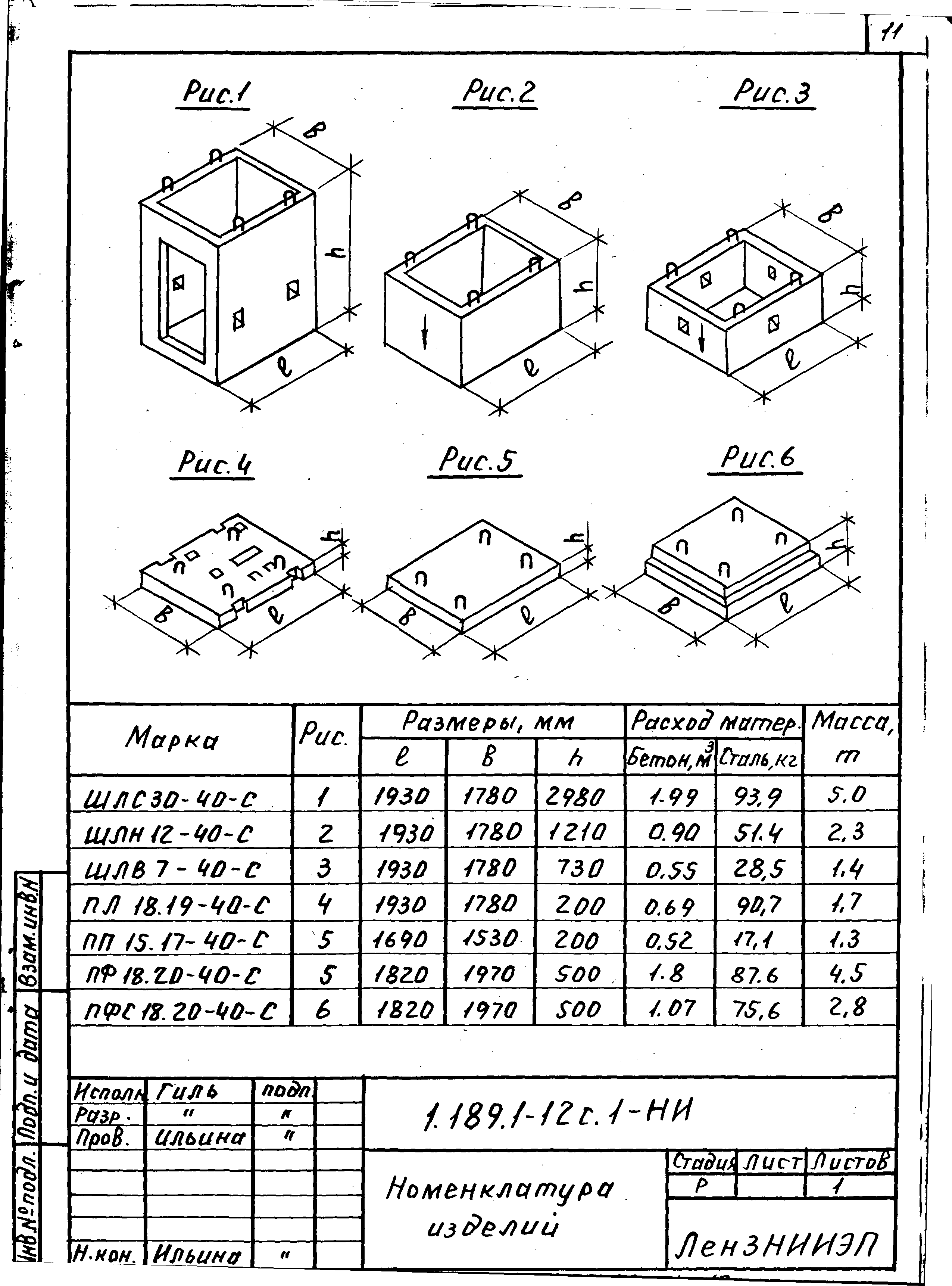 Серия 1.189.1-12с