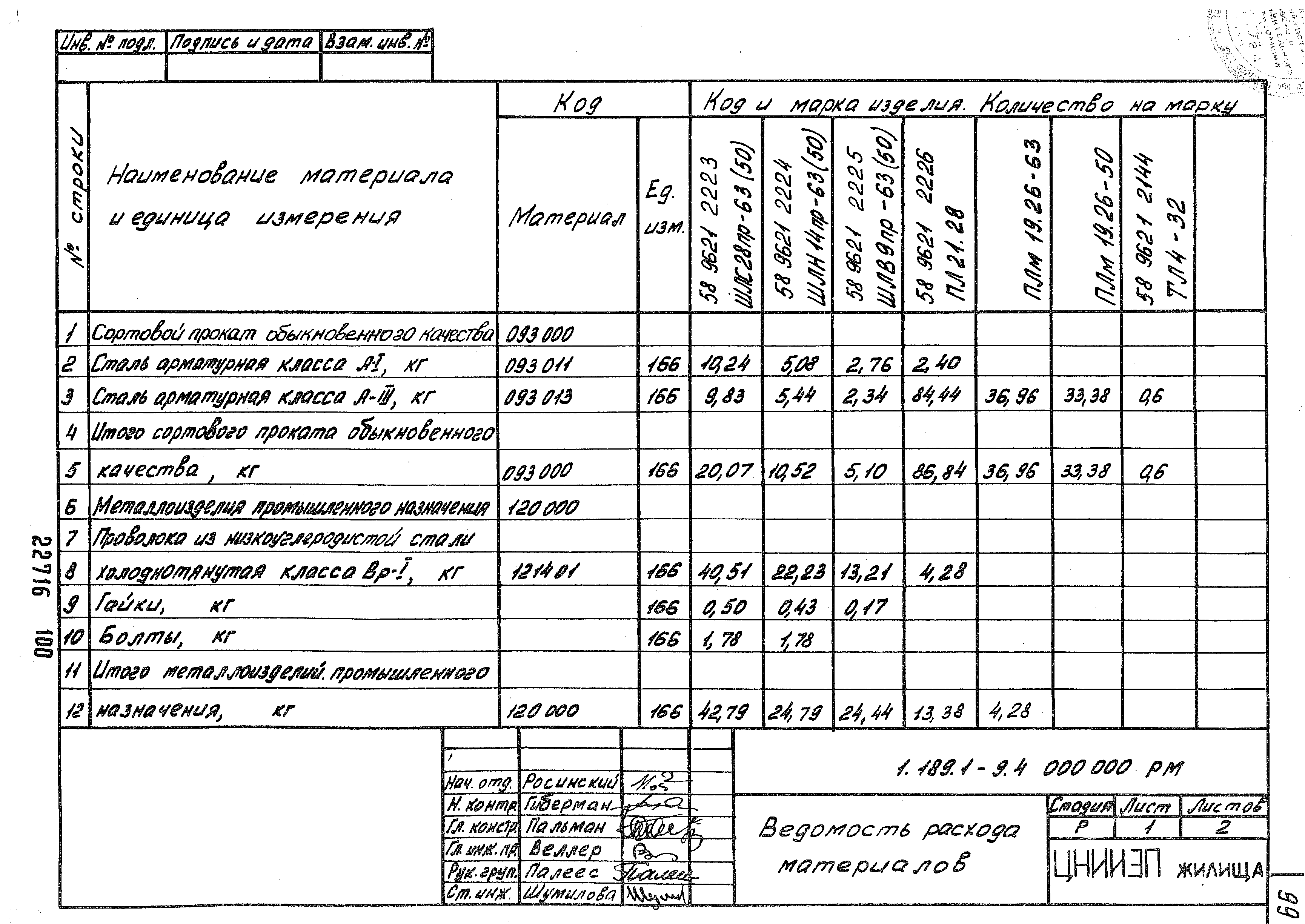 Серия 1.189.1-9