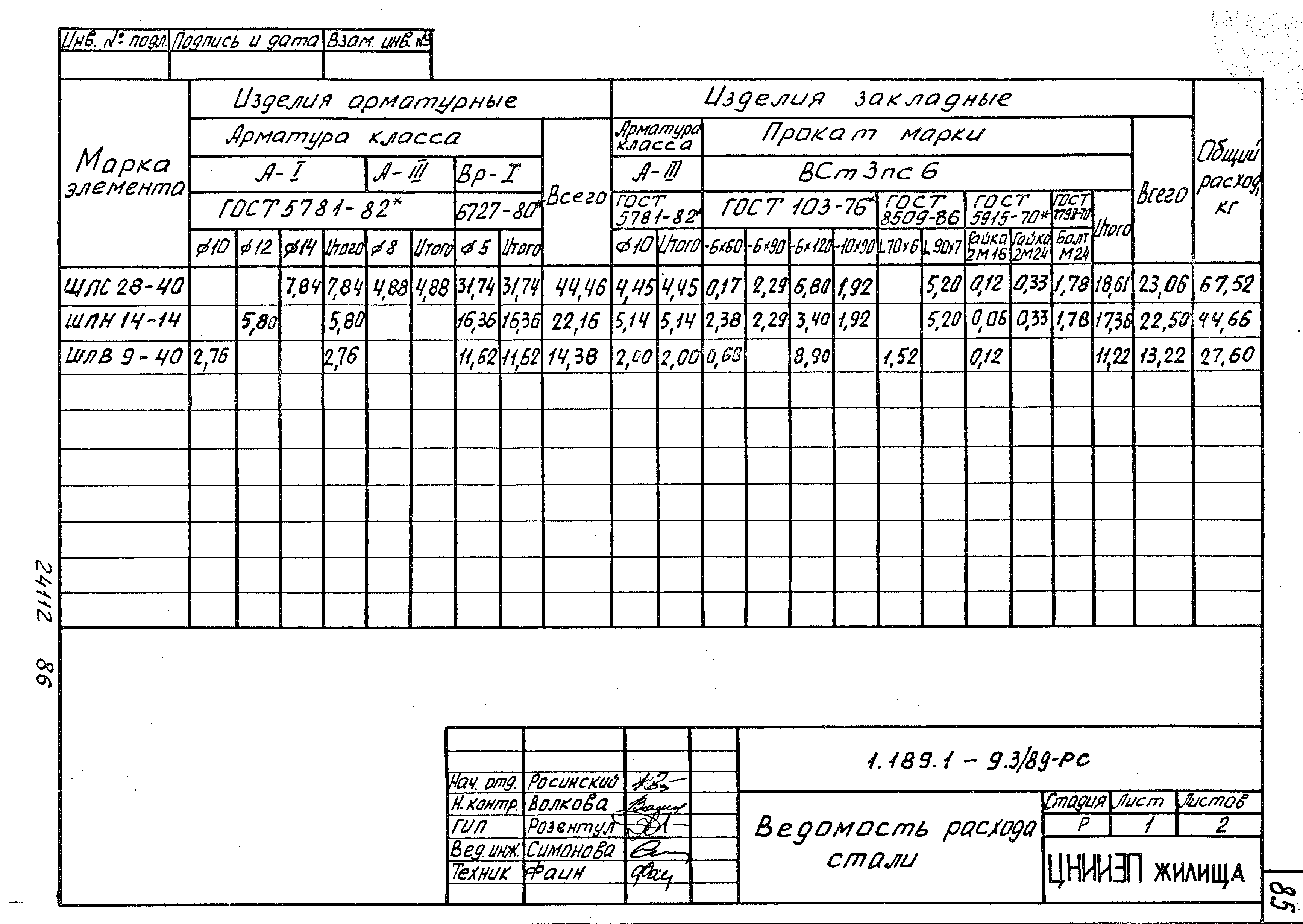 Серия 1.189.1-9