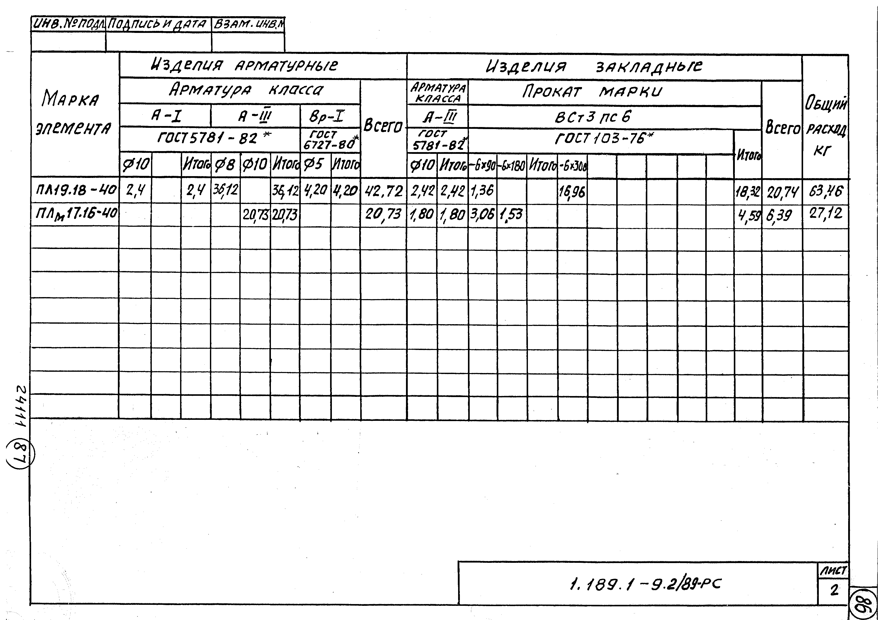 Серия 1.189.1-9