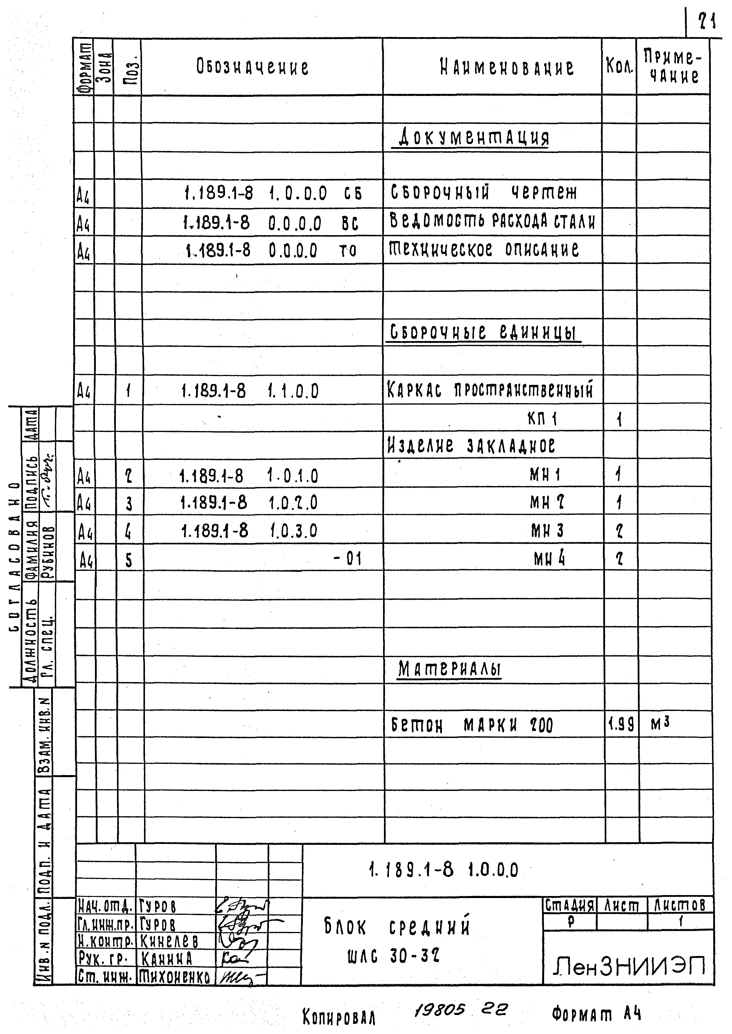 Серия 1.189.1-8