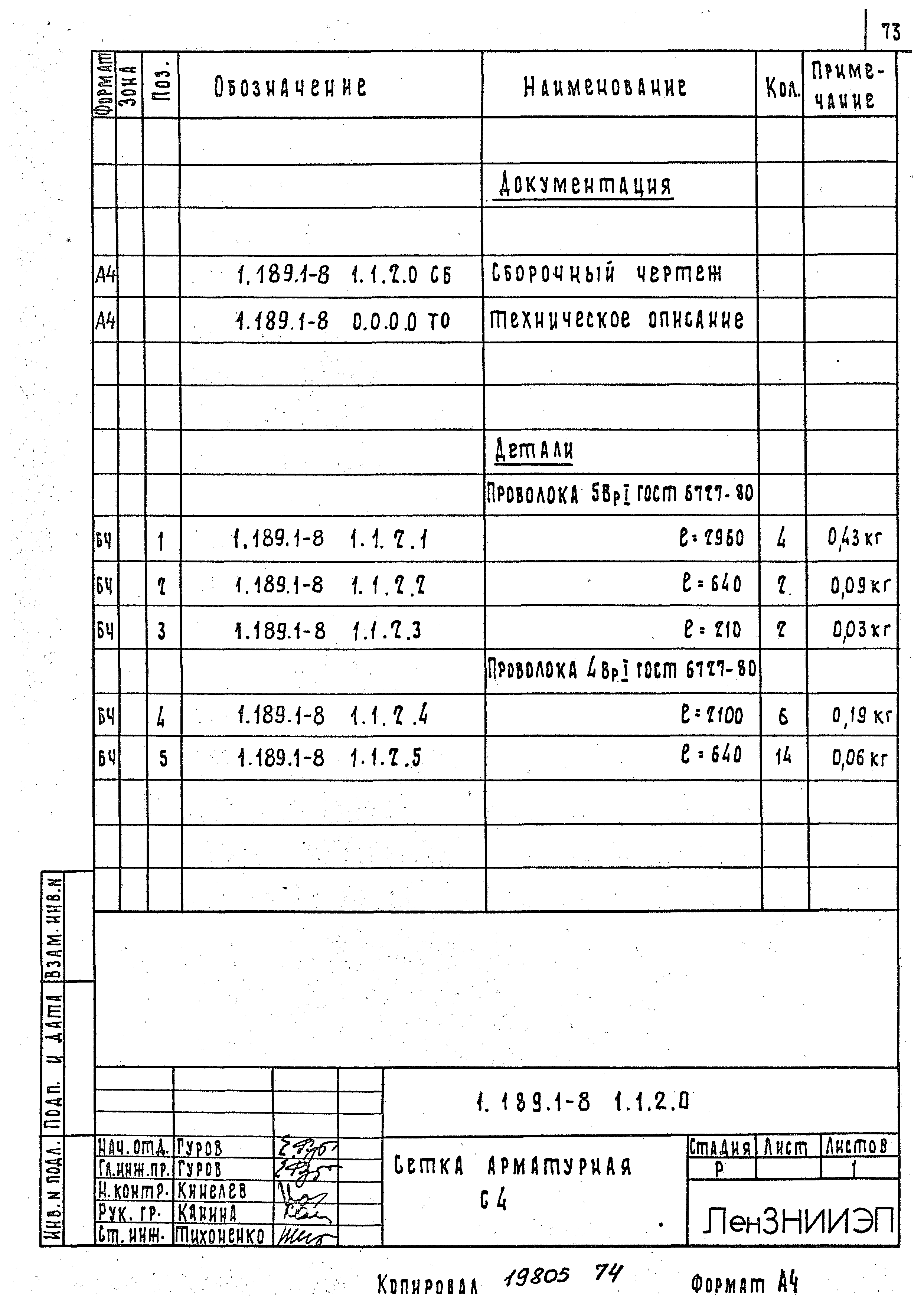 Серия 1.189.1-8