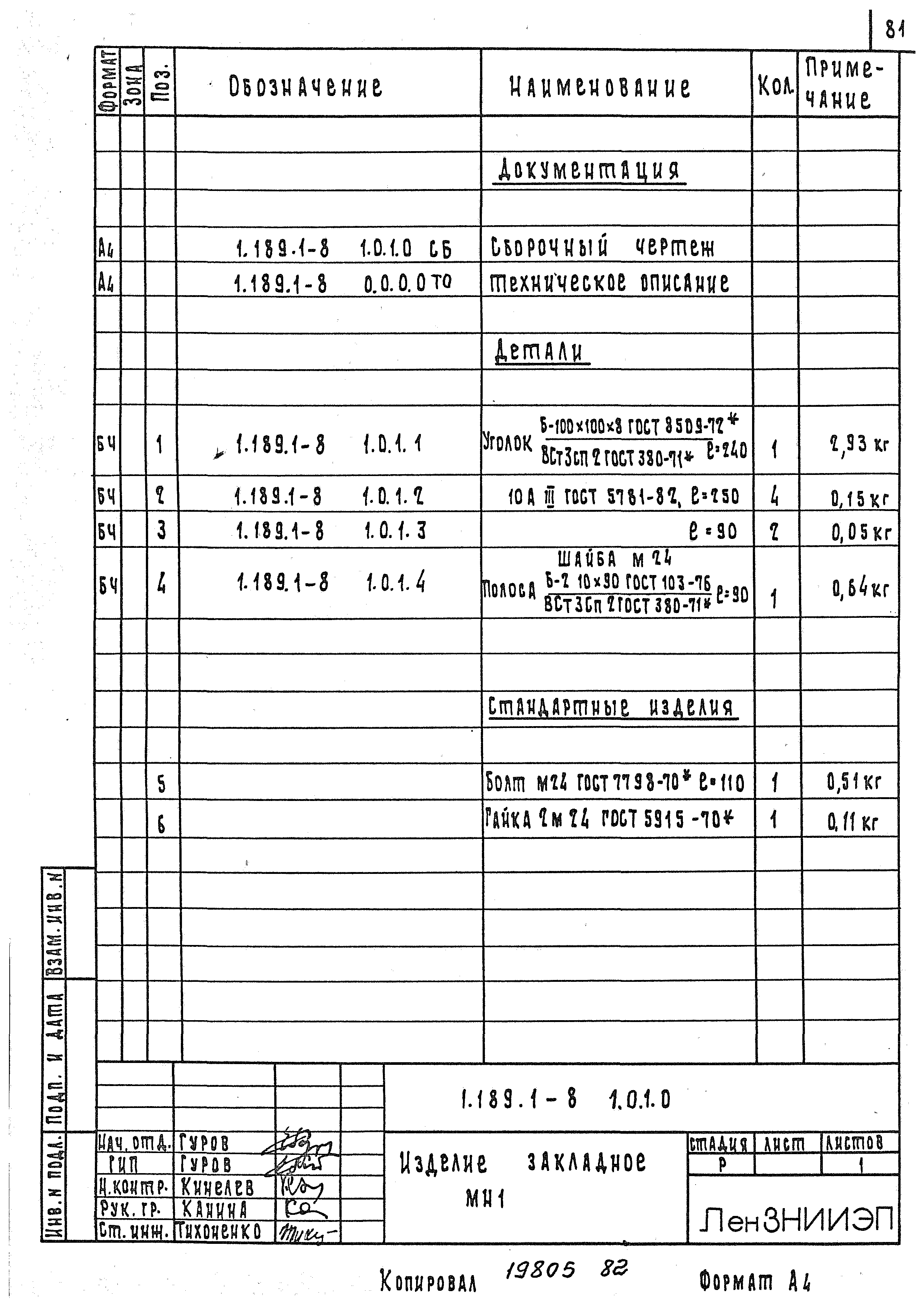 Серия 1.189.1-8