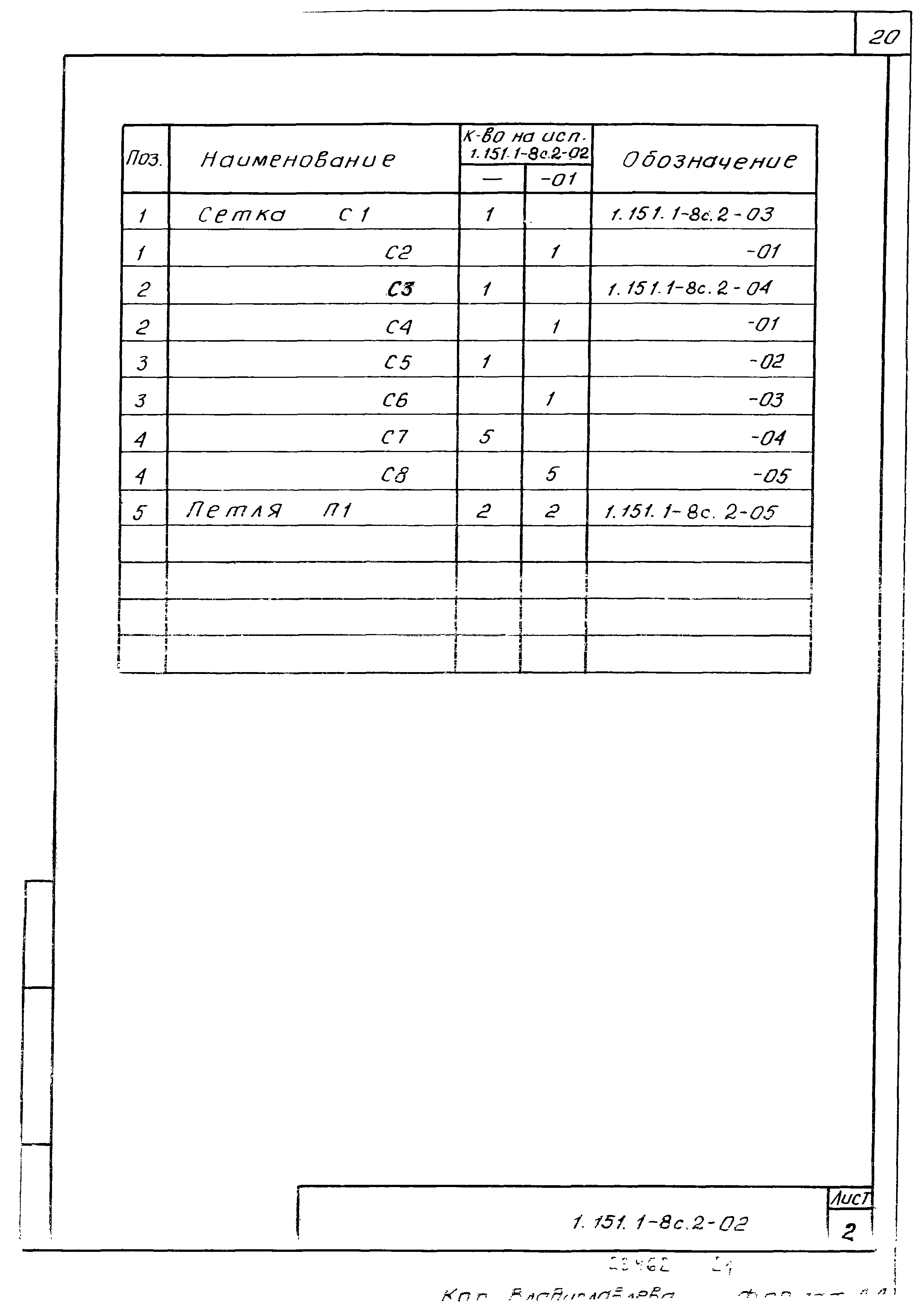 Серия 1.151.1-8с