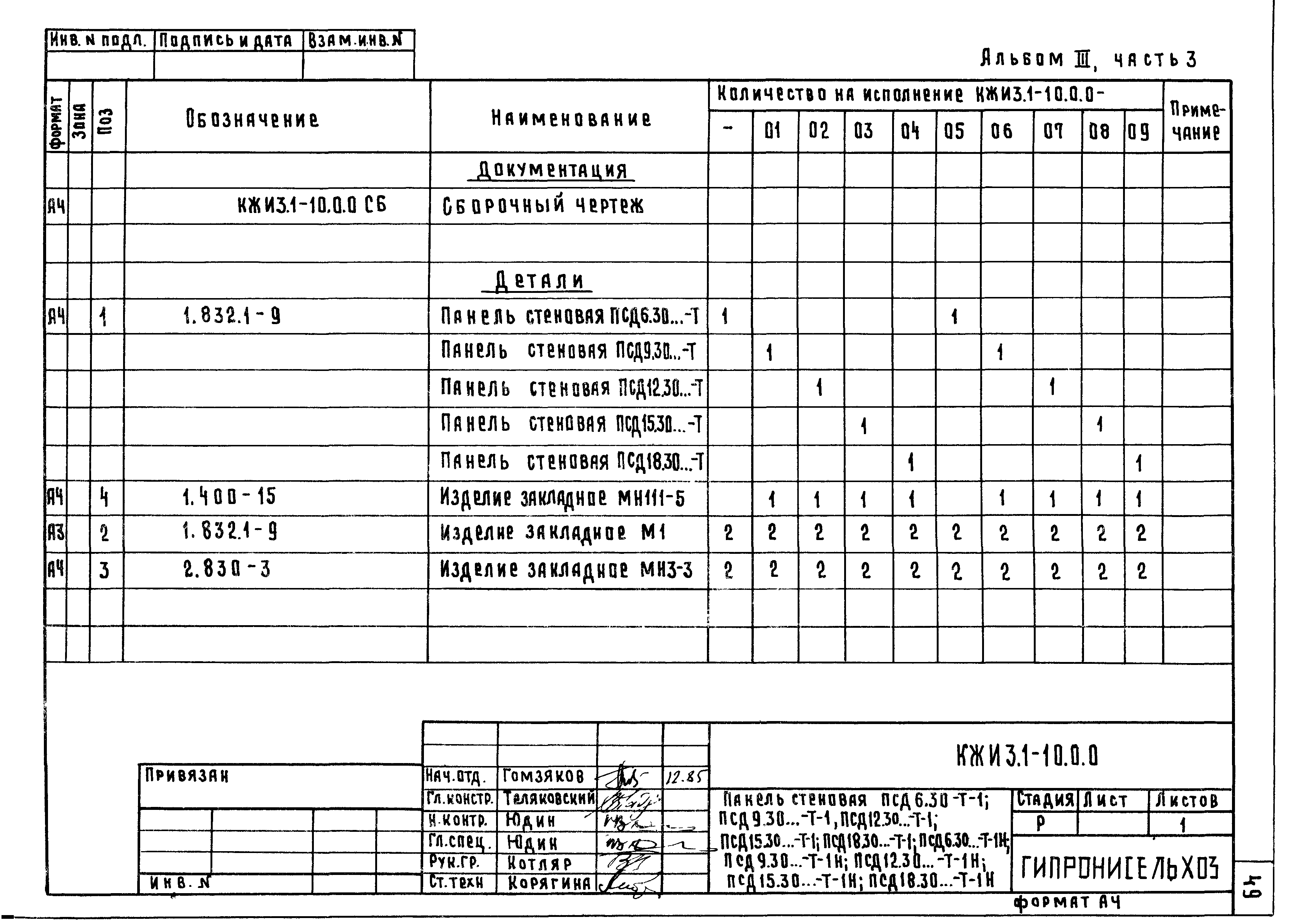 Типовой проект 801-2-86.12.87