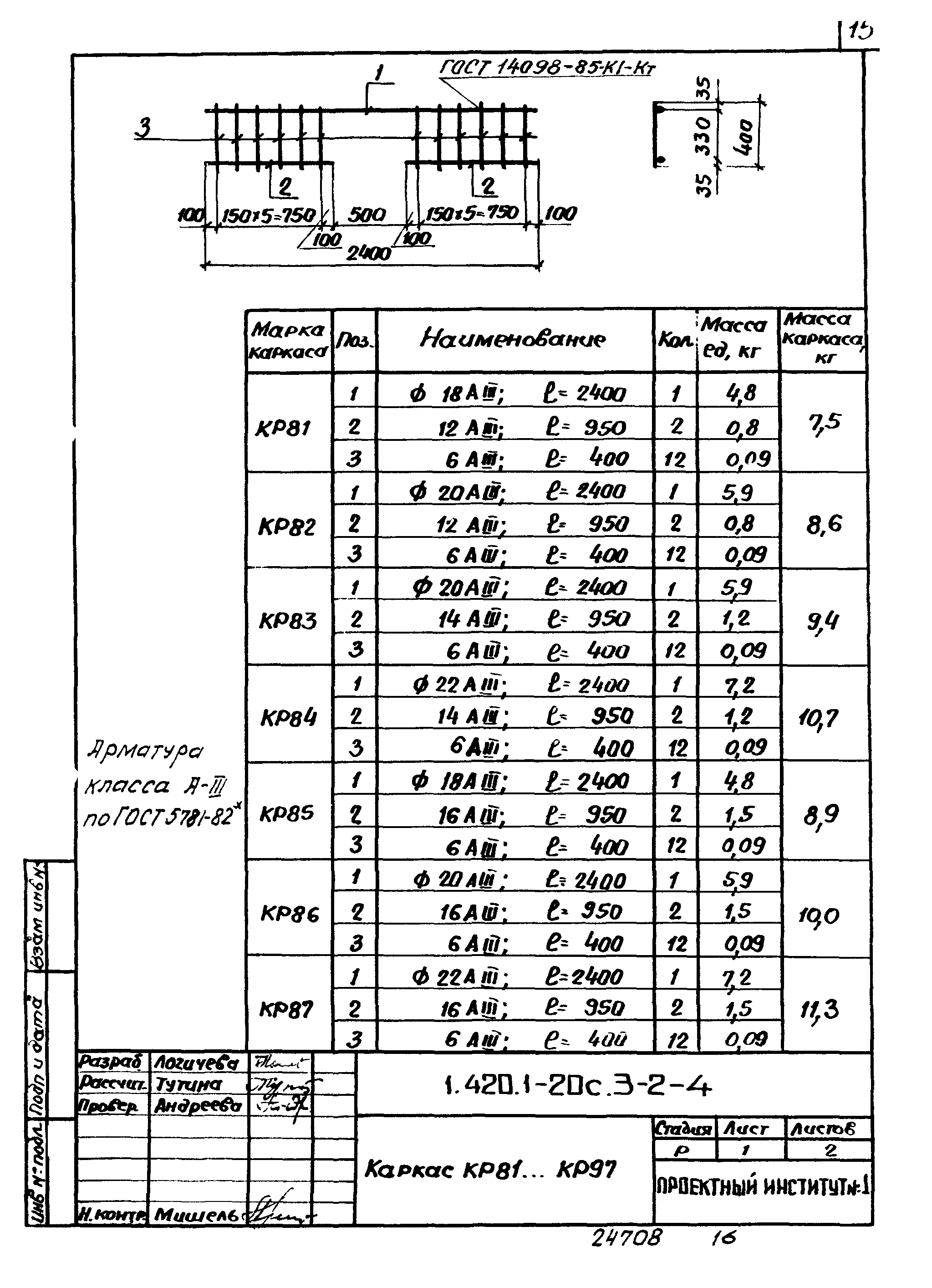 Серия 1.420.1-20с