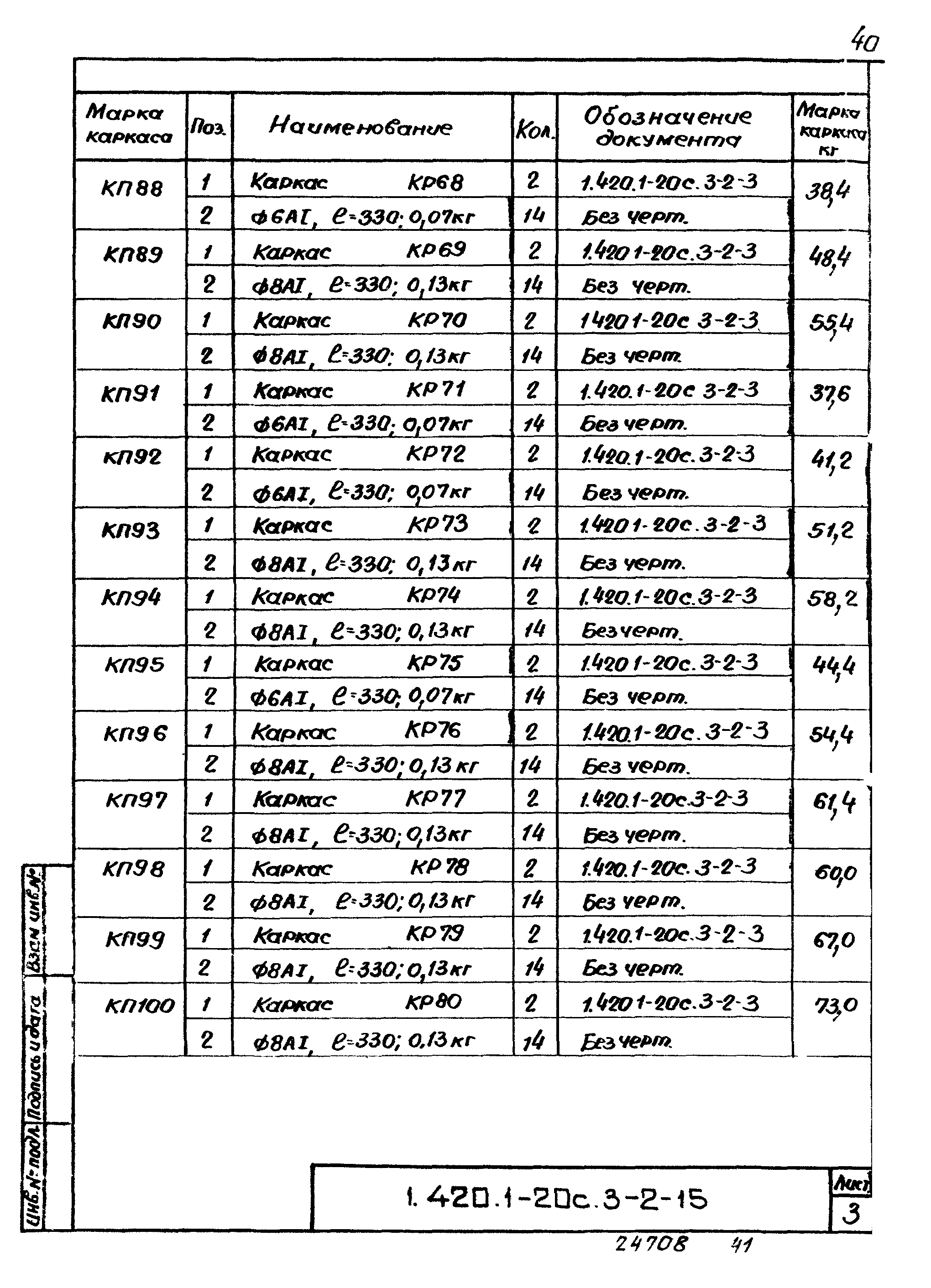 Серия 1.420.1-20с