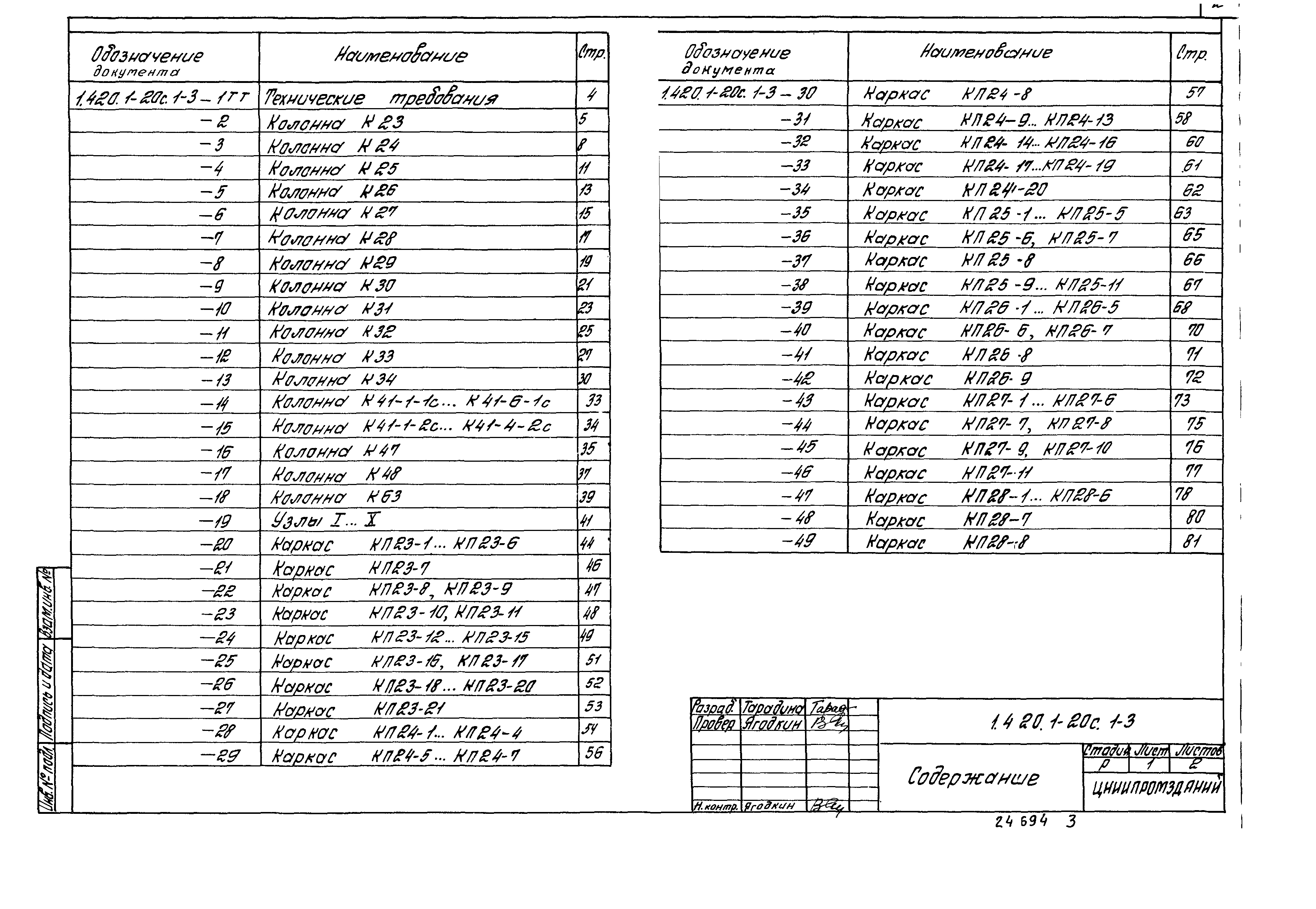 Серия 1.420.1-20с