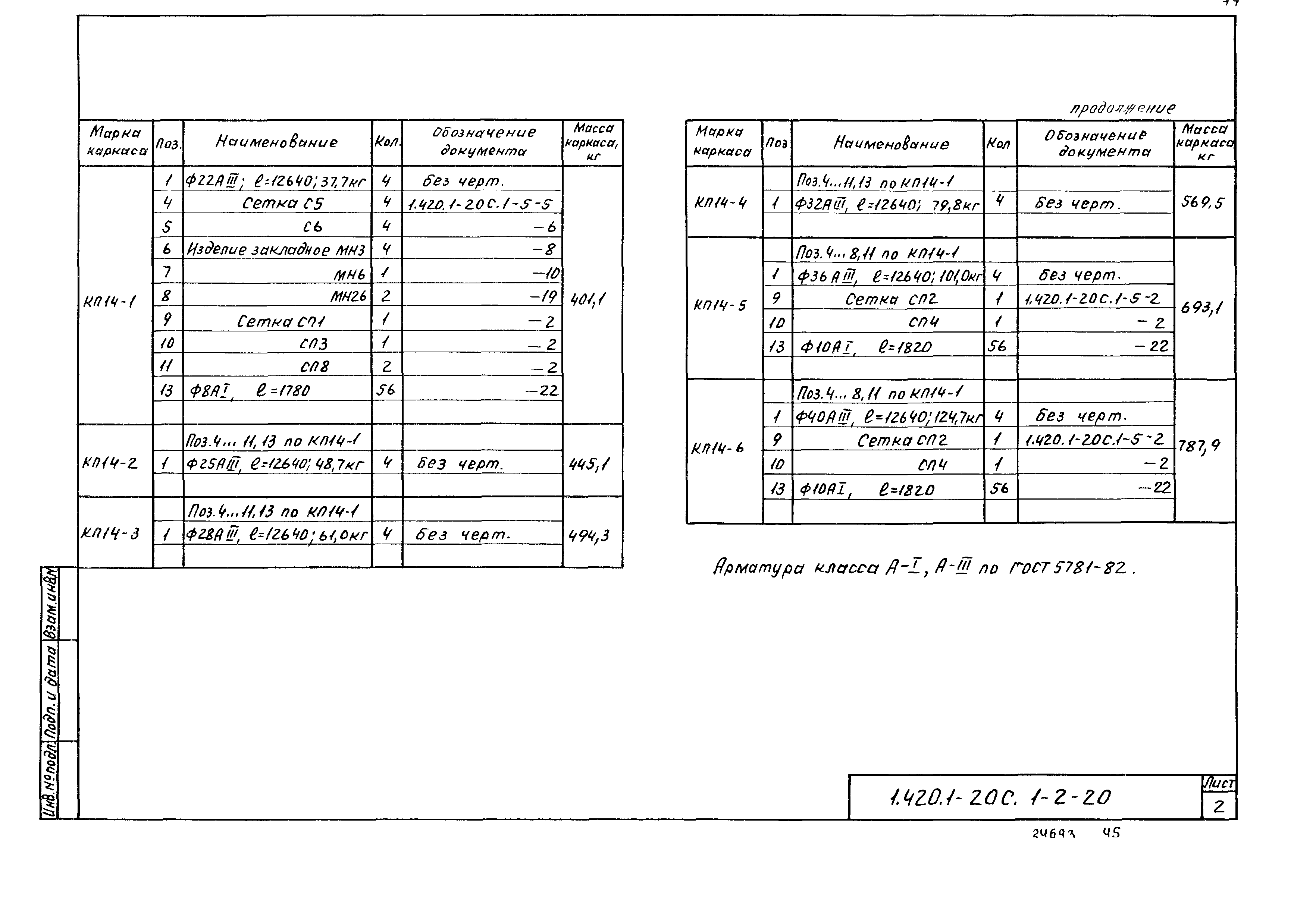 Серия 1.420.1-20с