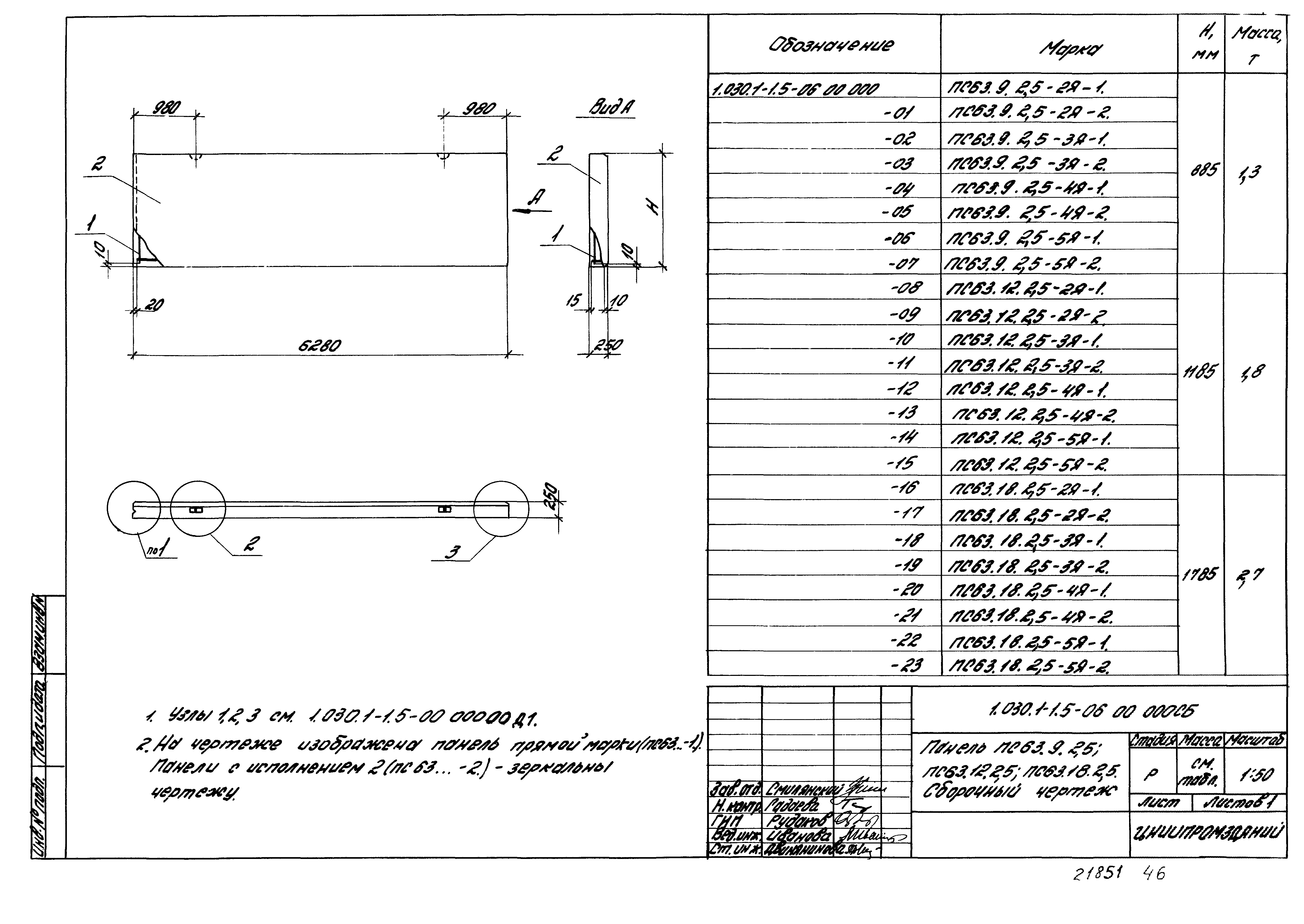 Серия 1.030.1-1