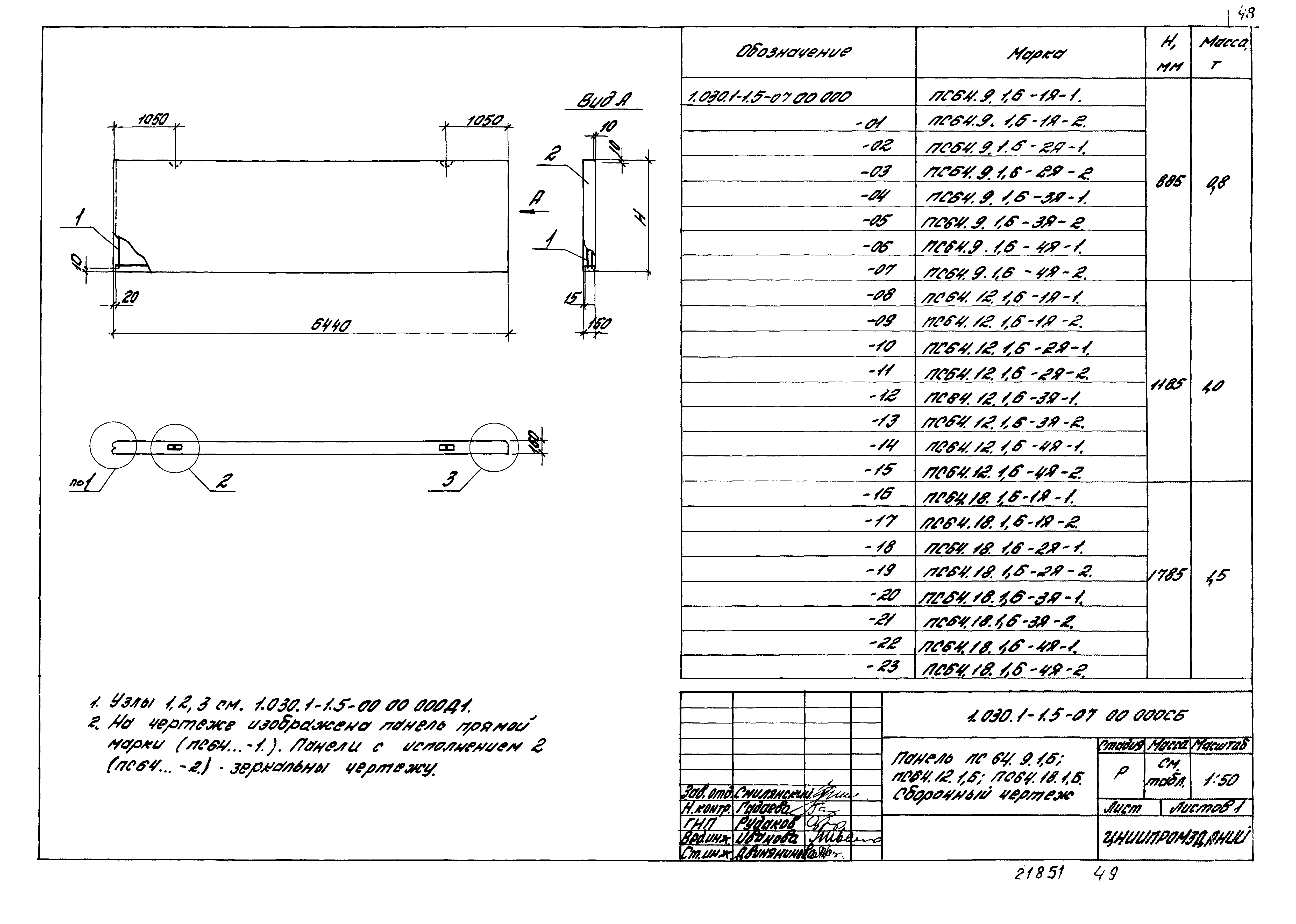 Серия 1.030.1-1