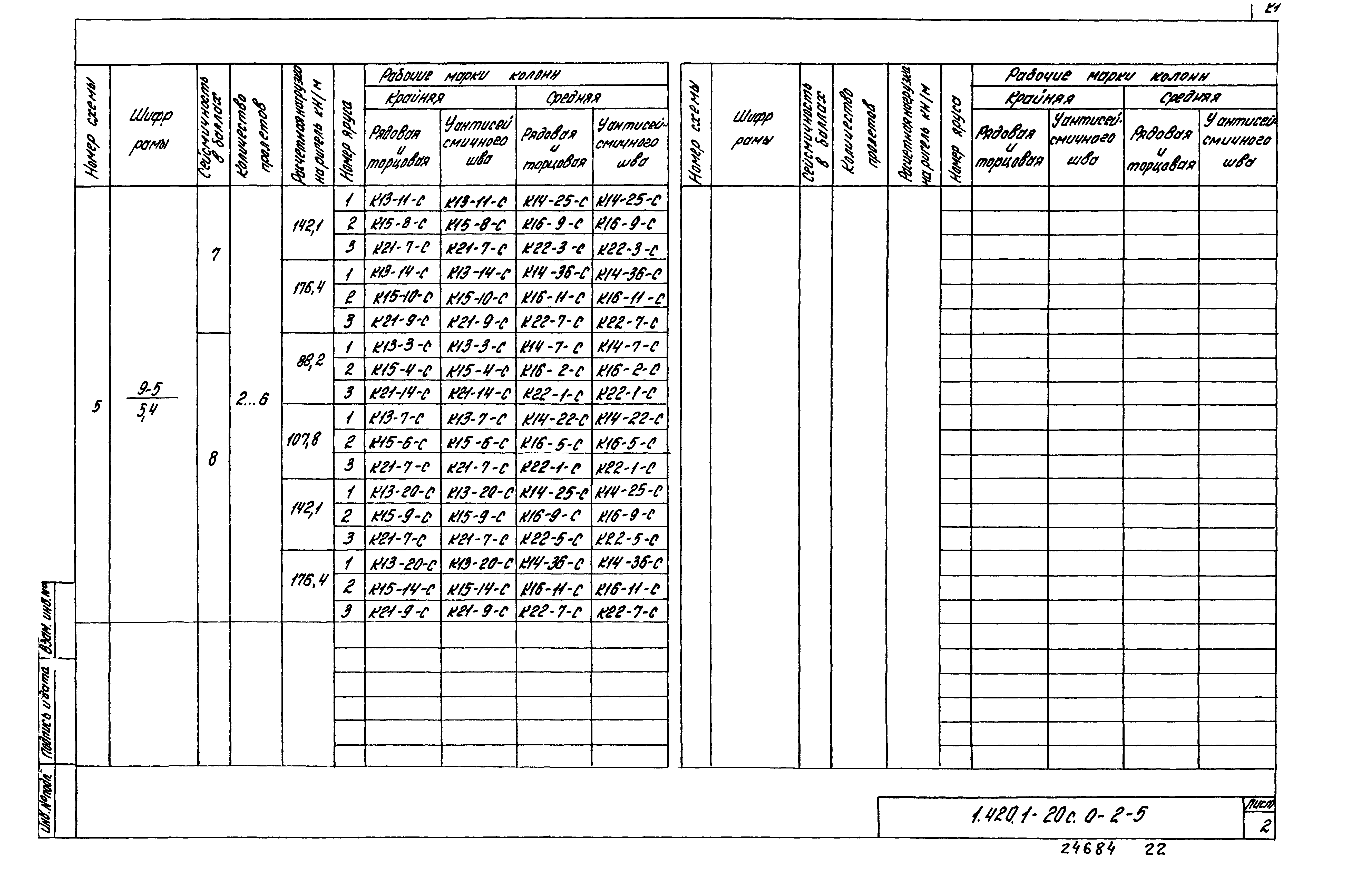 Серия 1.420.1-20с