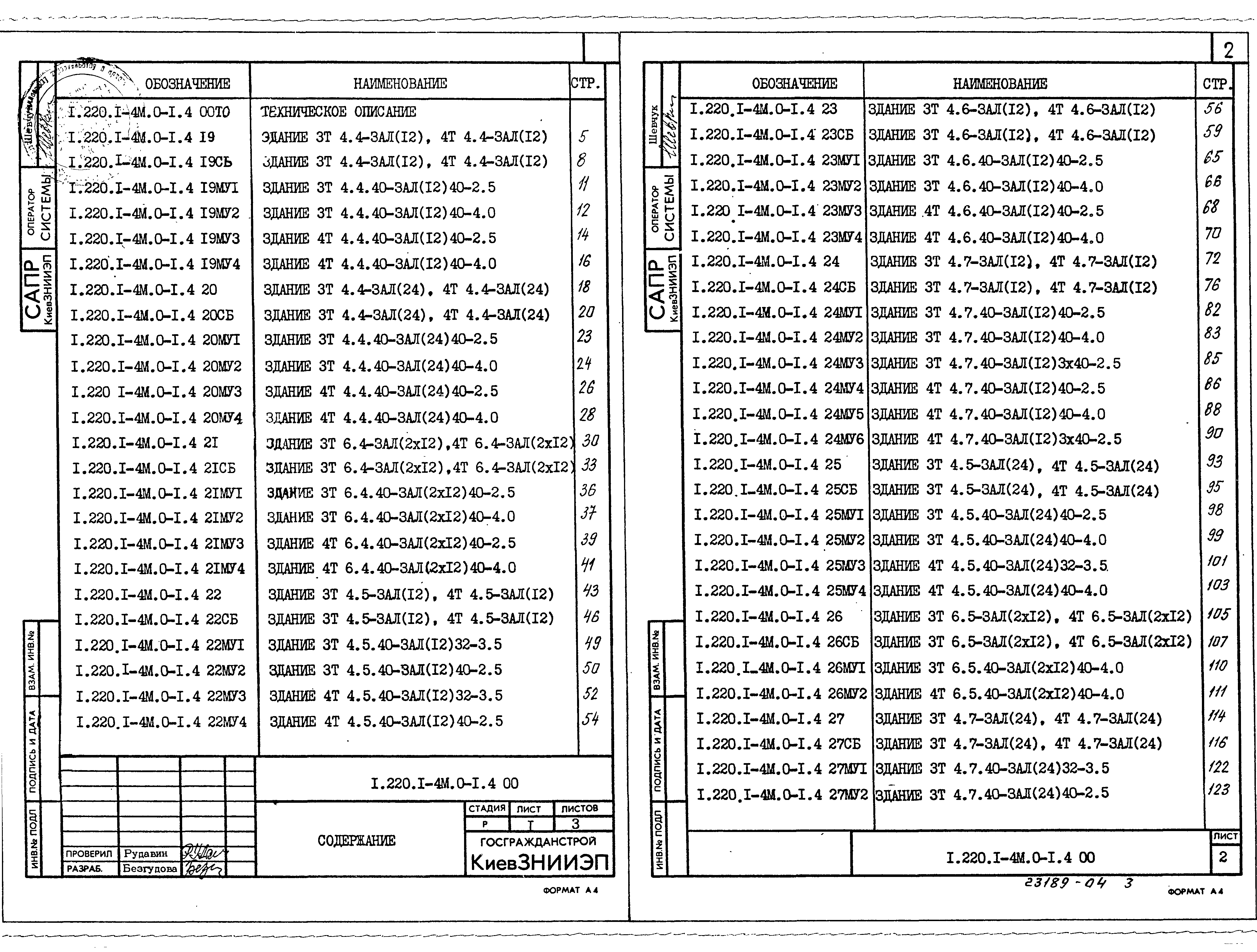 Серия 1.220.1-4м