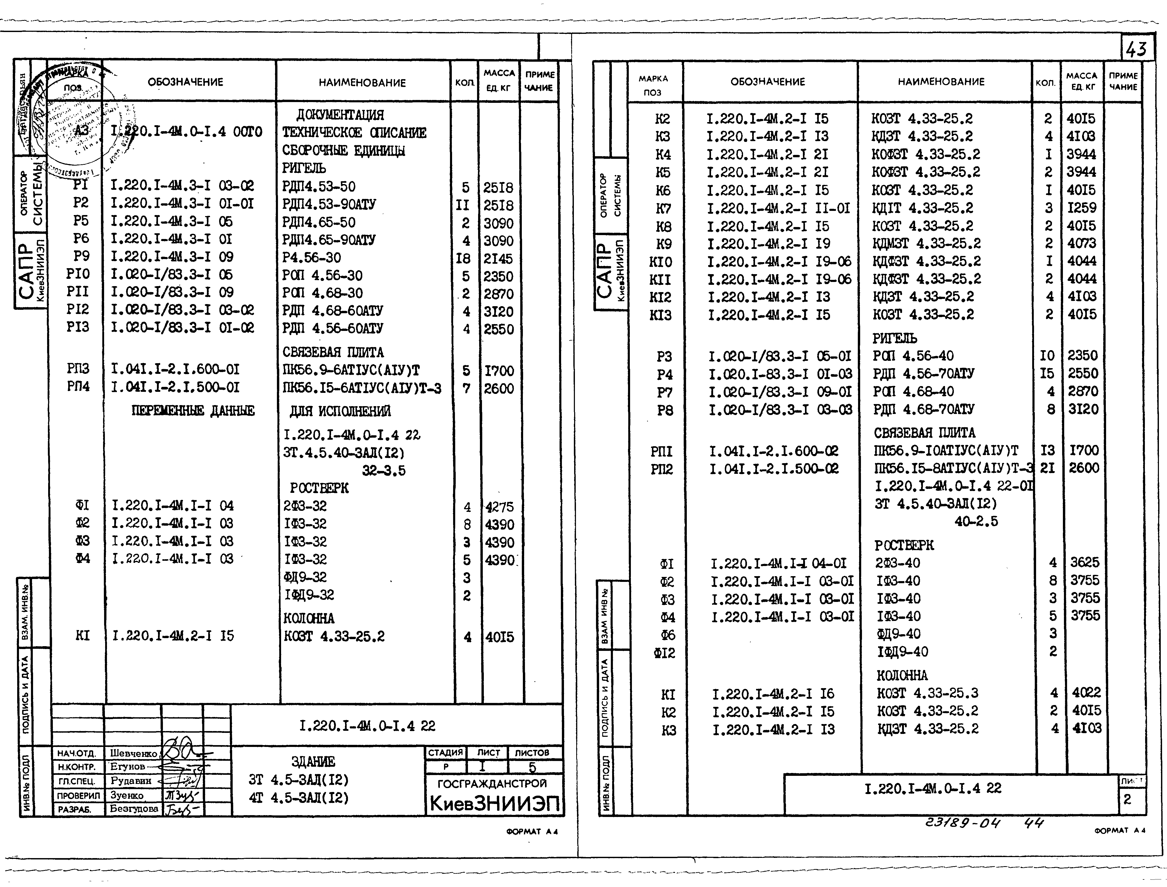 Серия 1.220.1-4м