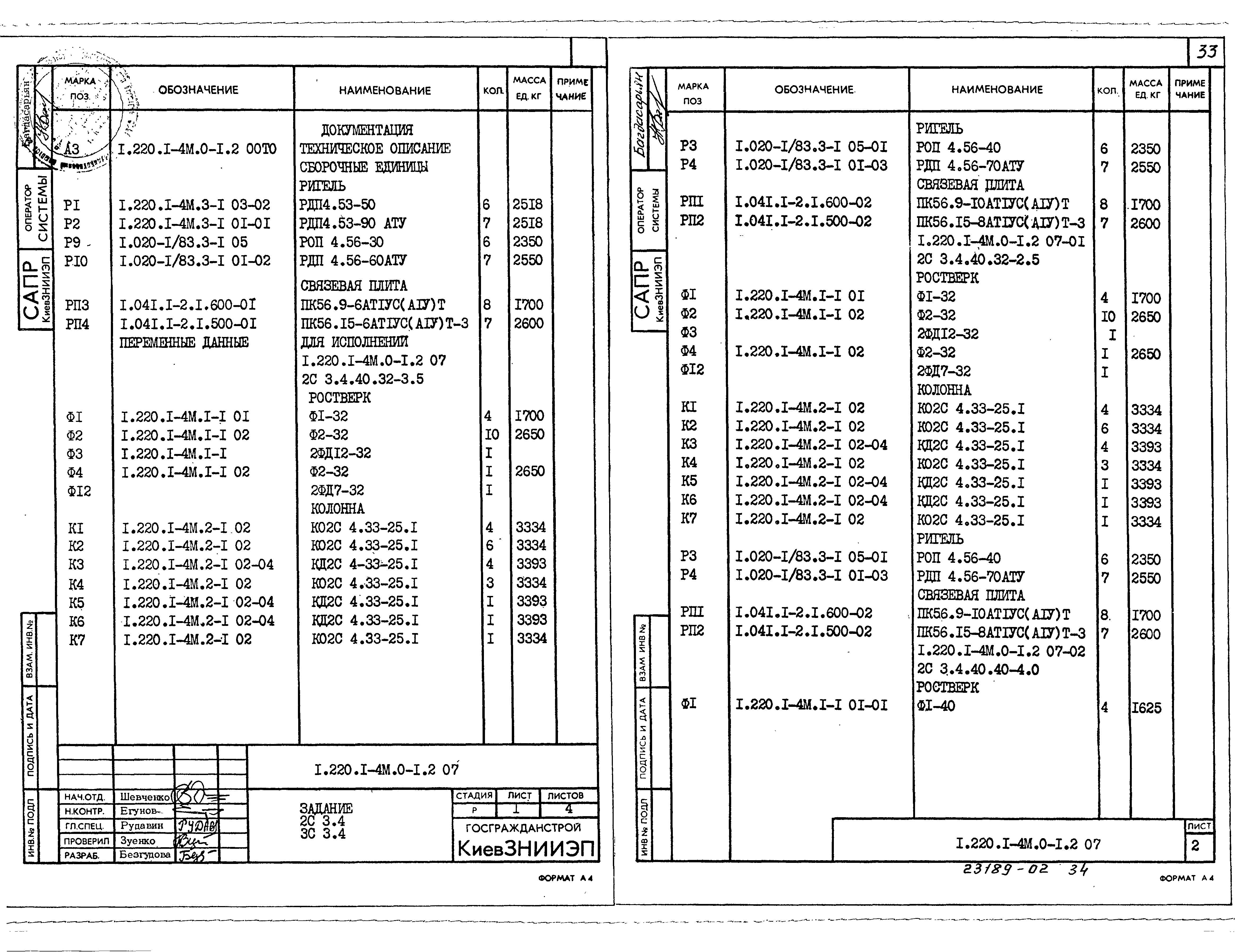 Серия 1.220.1-4м