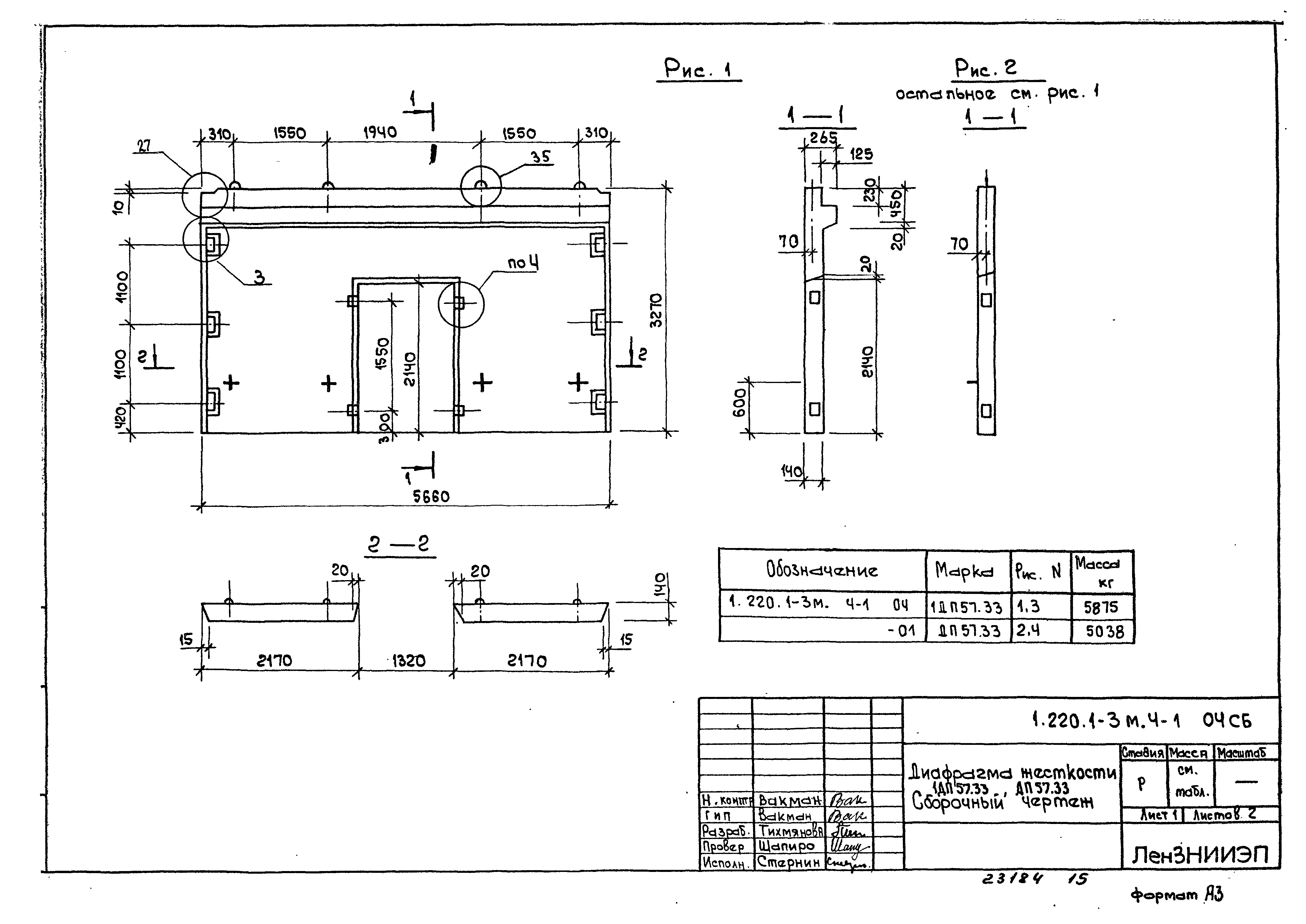 Серия 1.220.1-3м