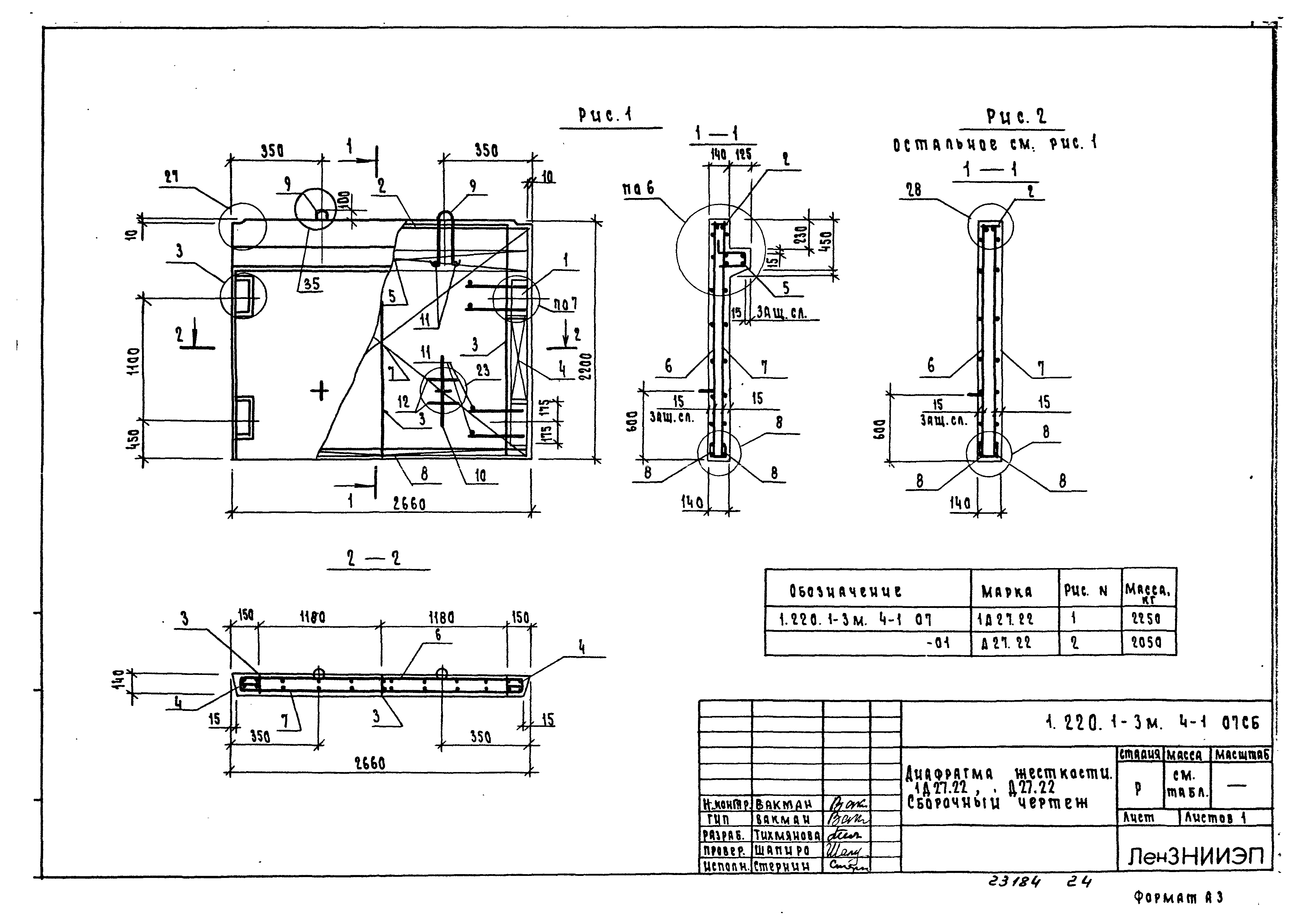 Серия 1.220.1-3м