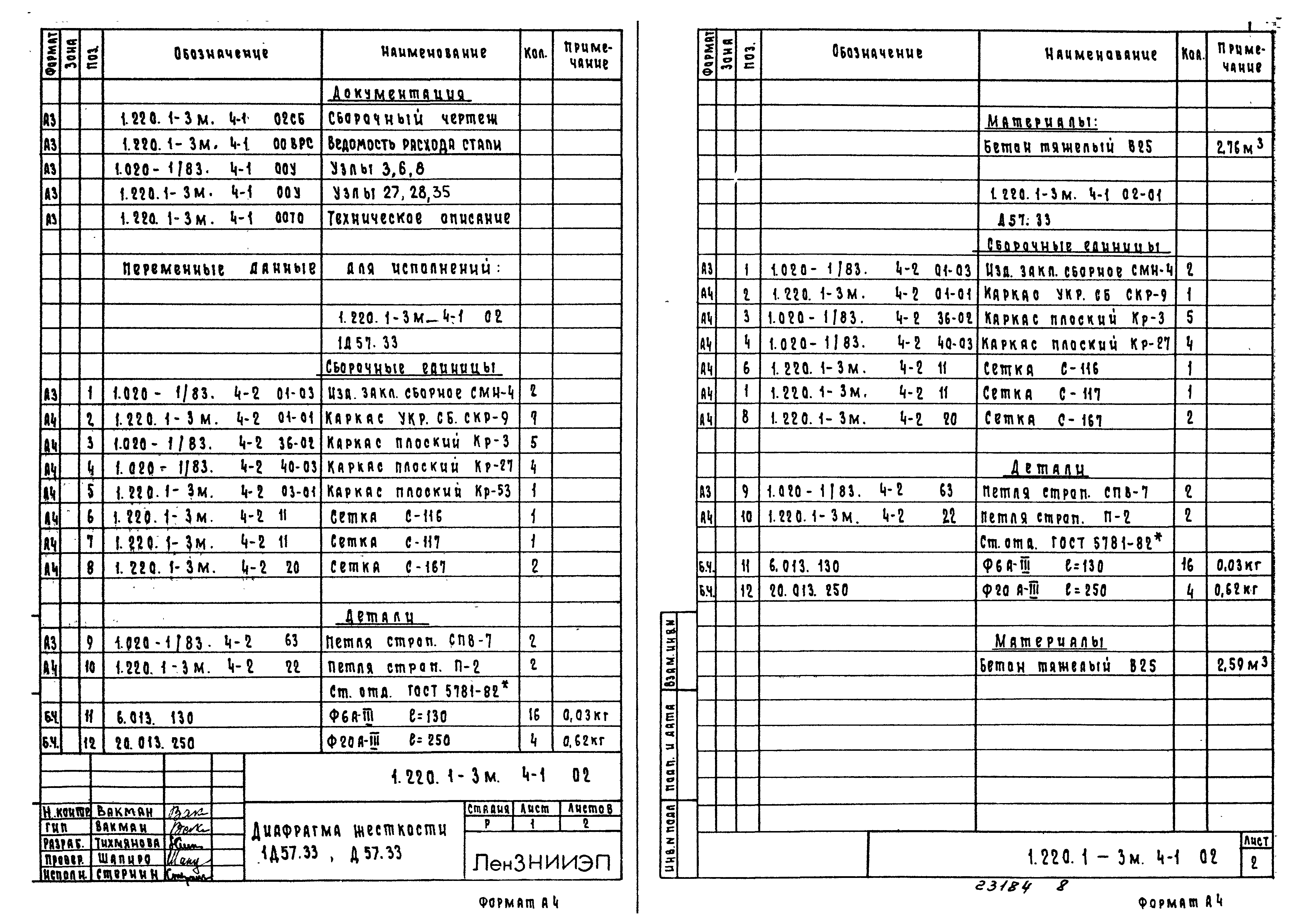 Серия 1.220.1-3м