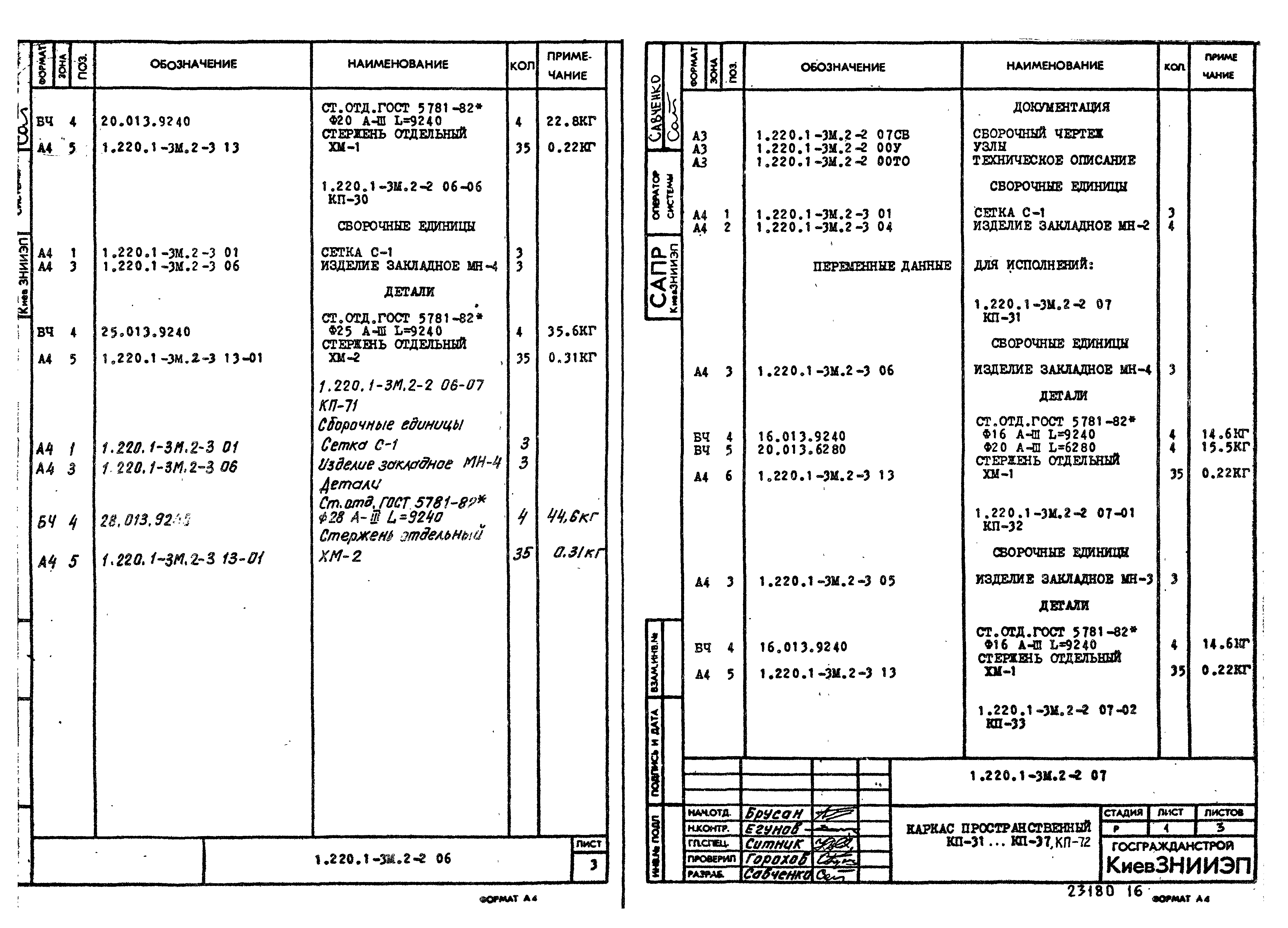 Серия 1.220.1-3м