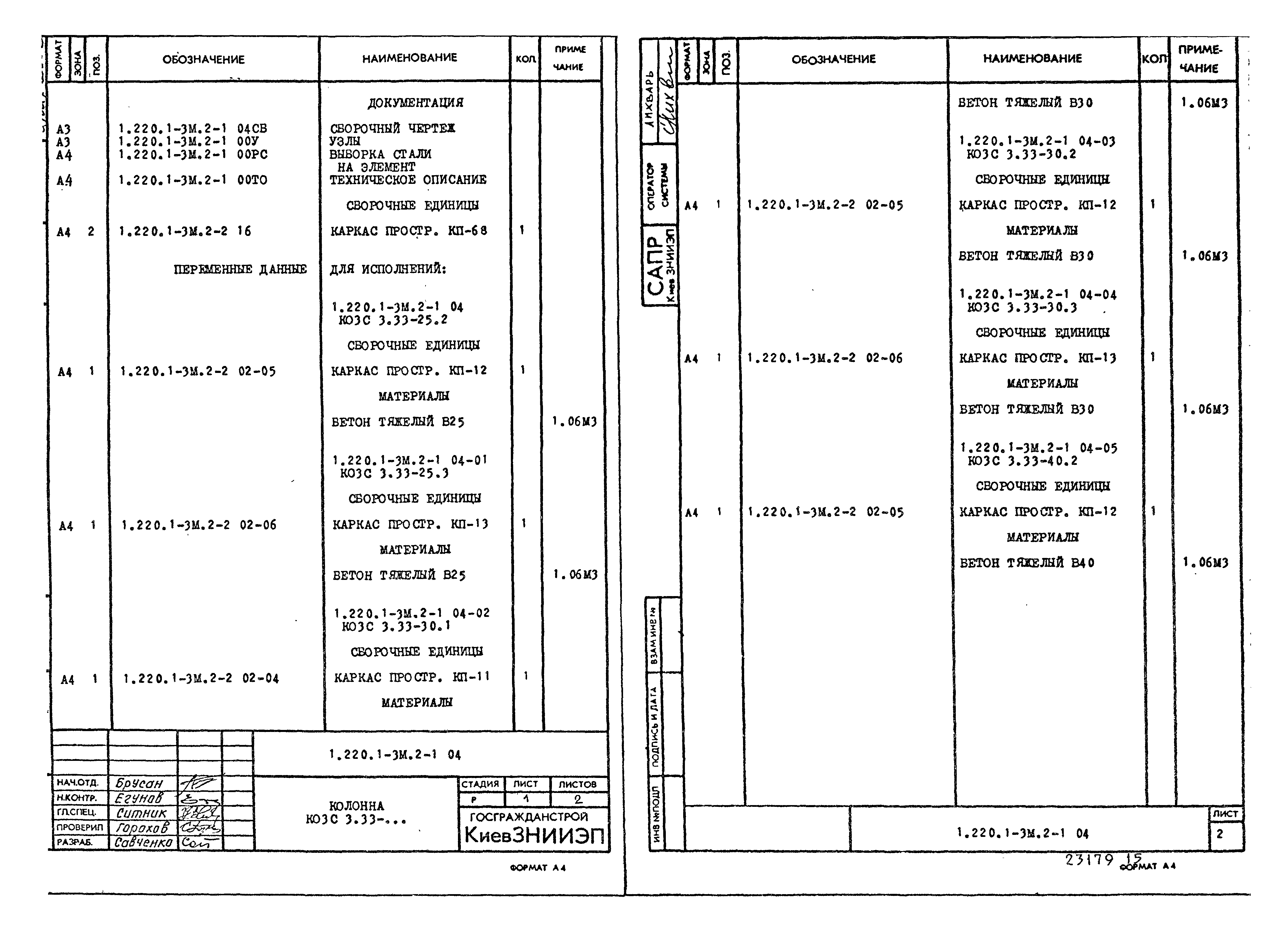 Серия 1.220.1-3м