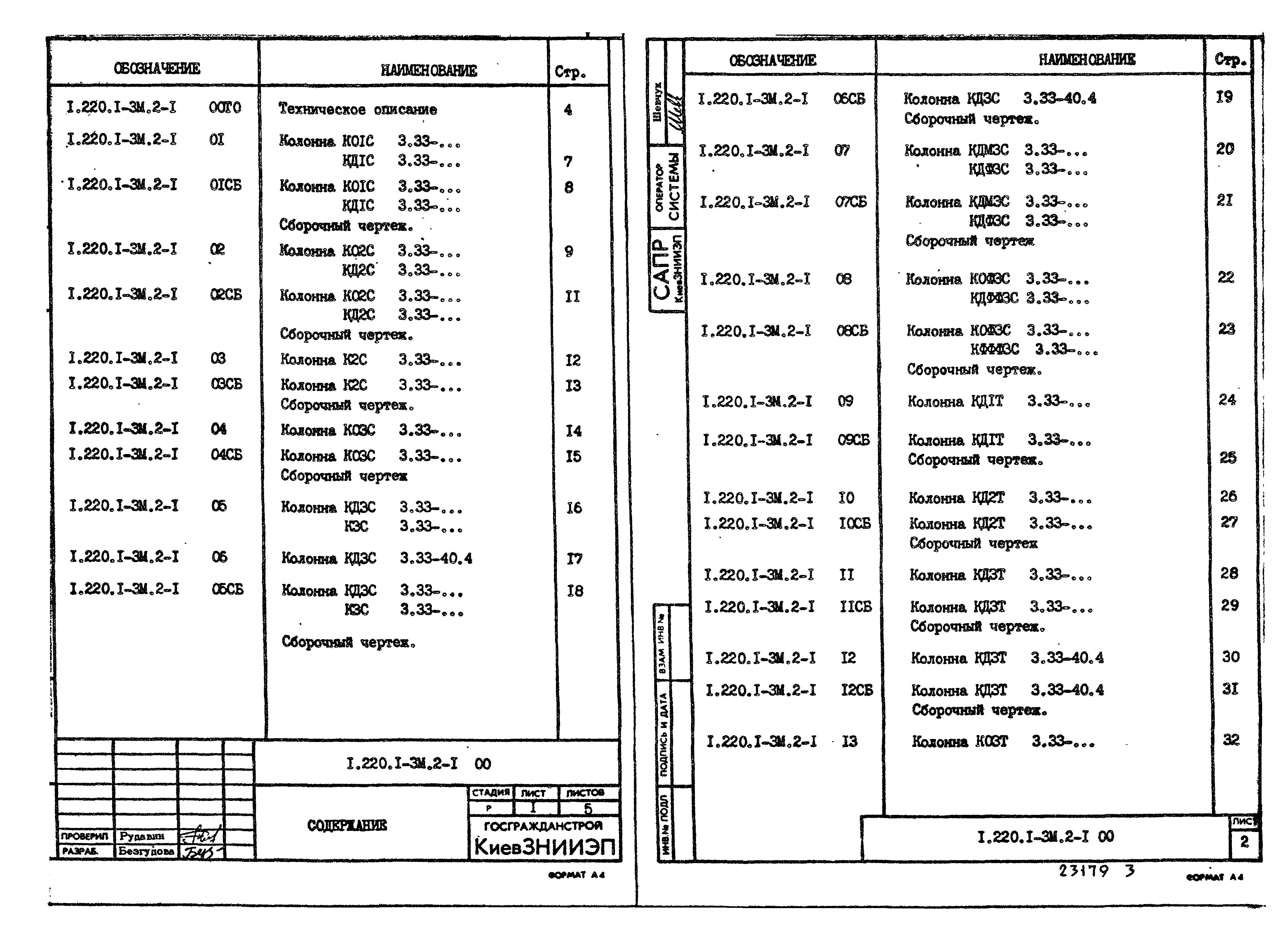 Серия 1.220.1-3м