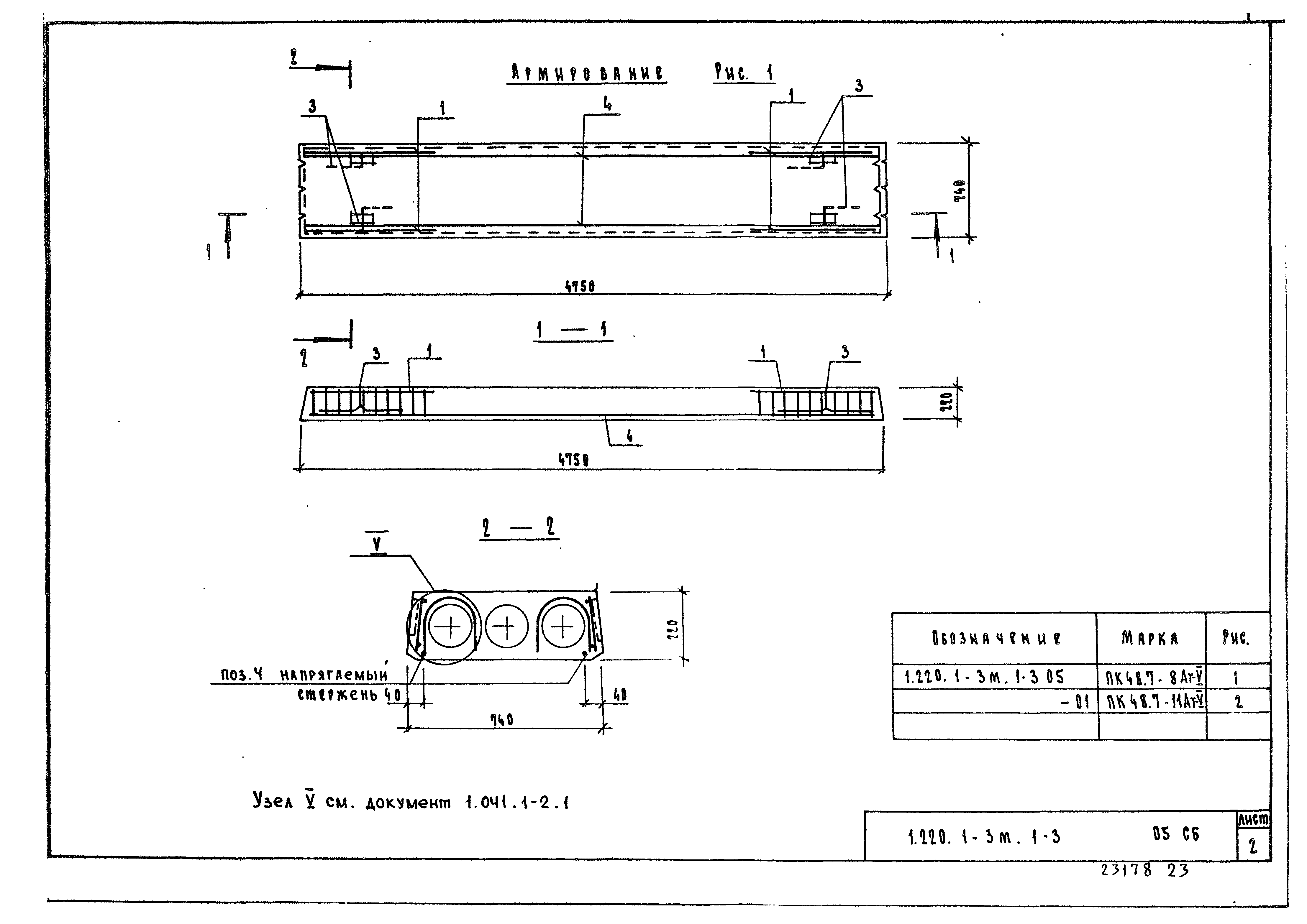 Серия 1.220.1-3м