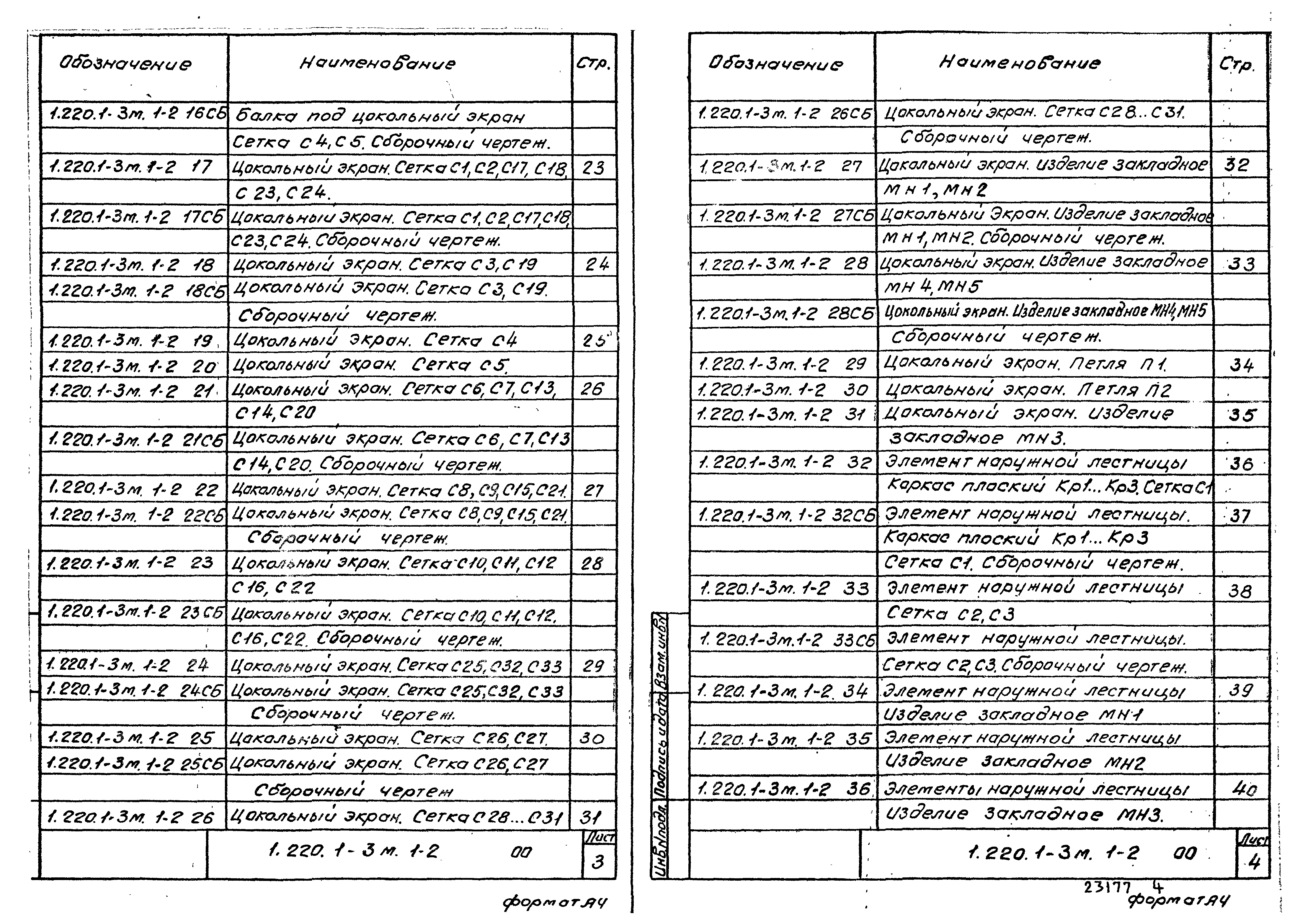 Серия 1.220.1-3м