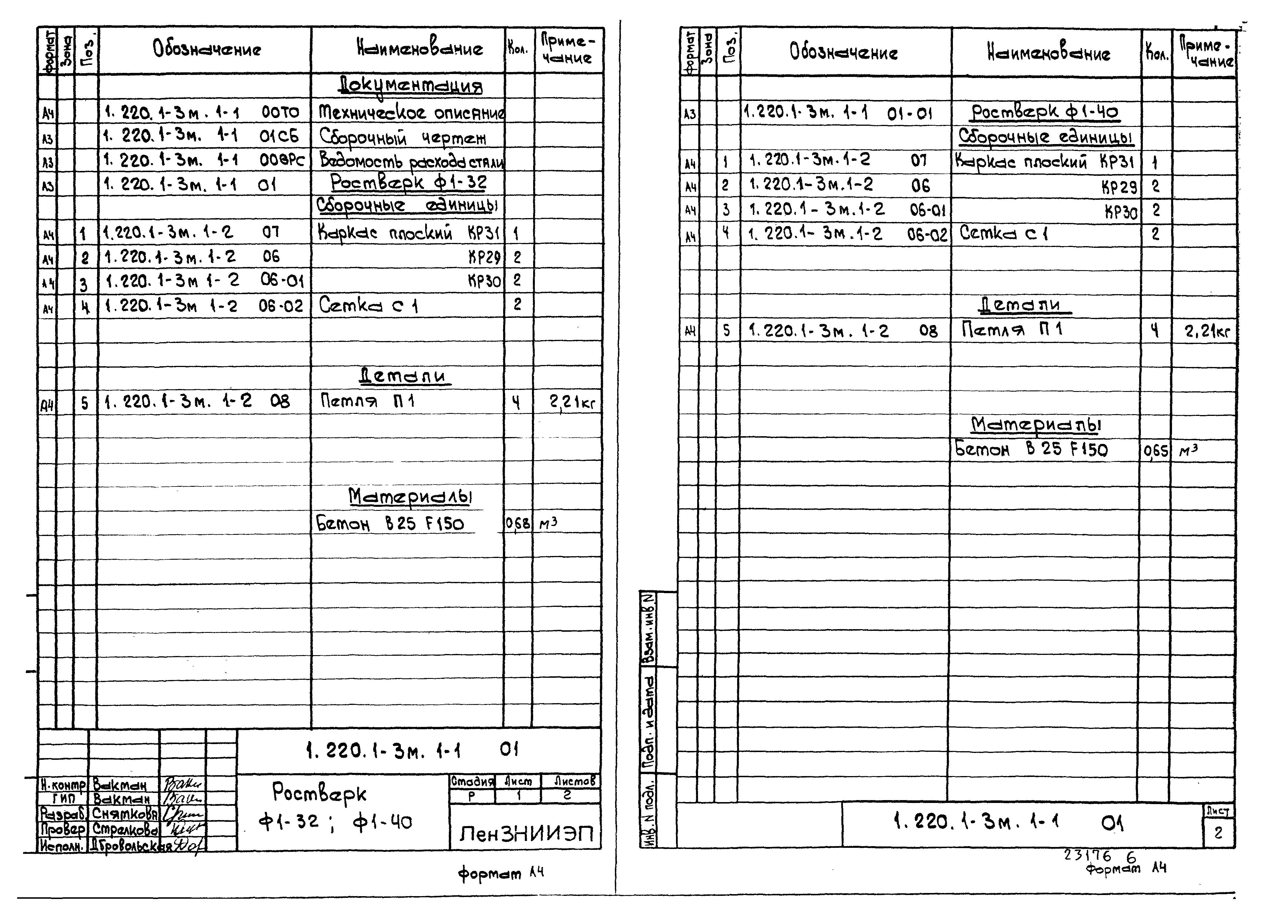 Серия 1.220.1-3м