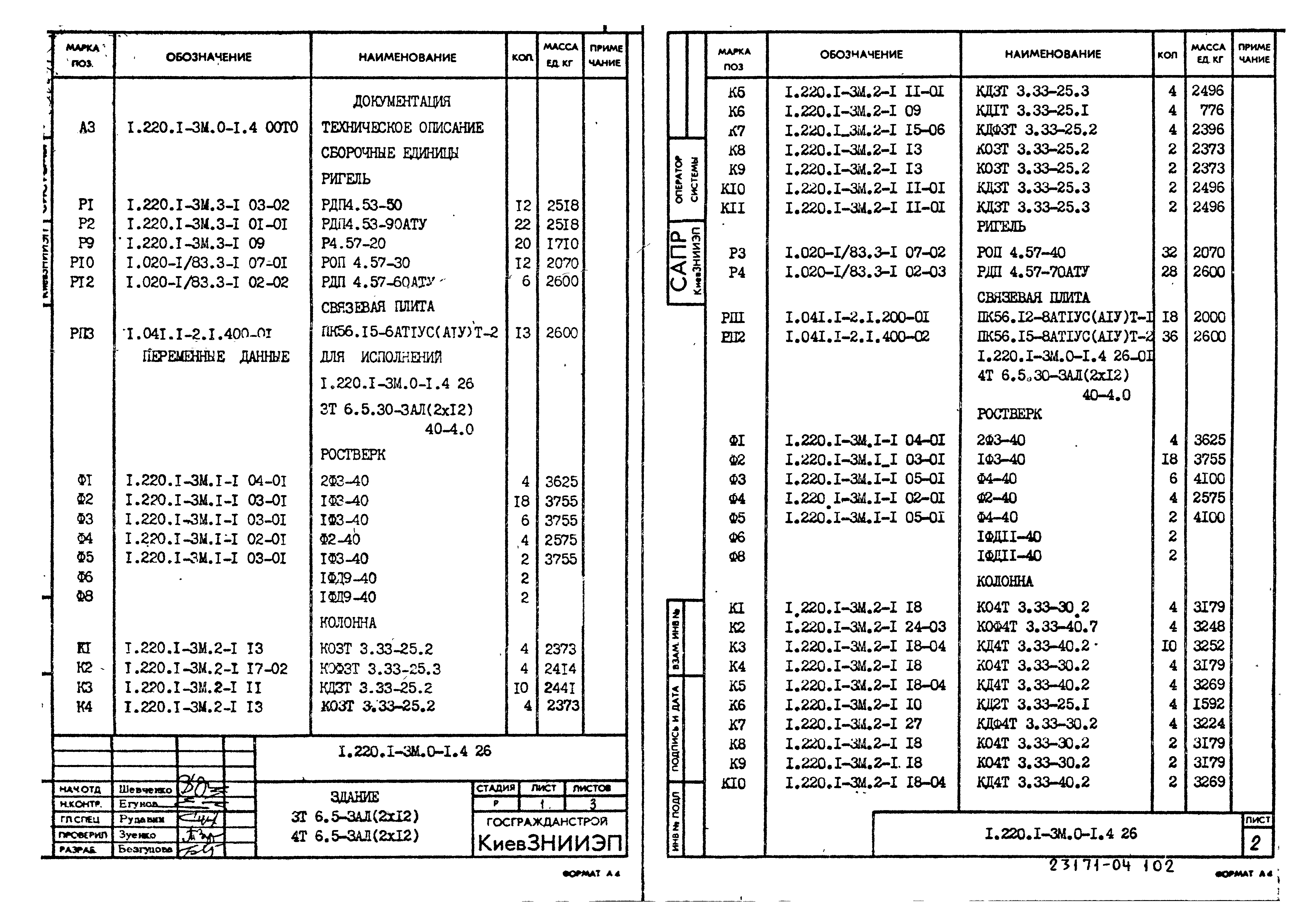 Серия 1.220.1-3м