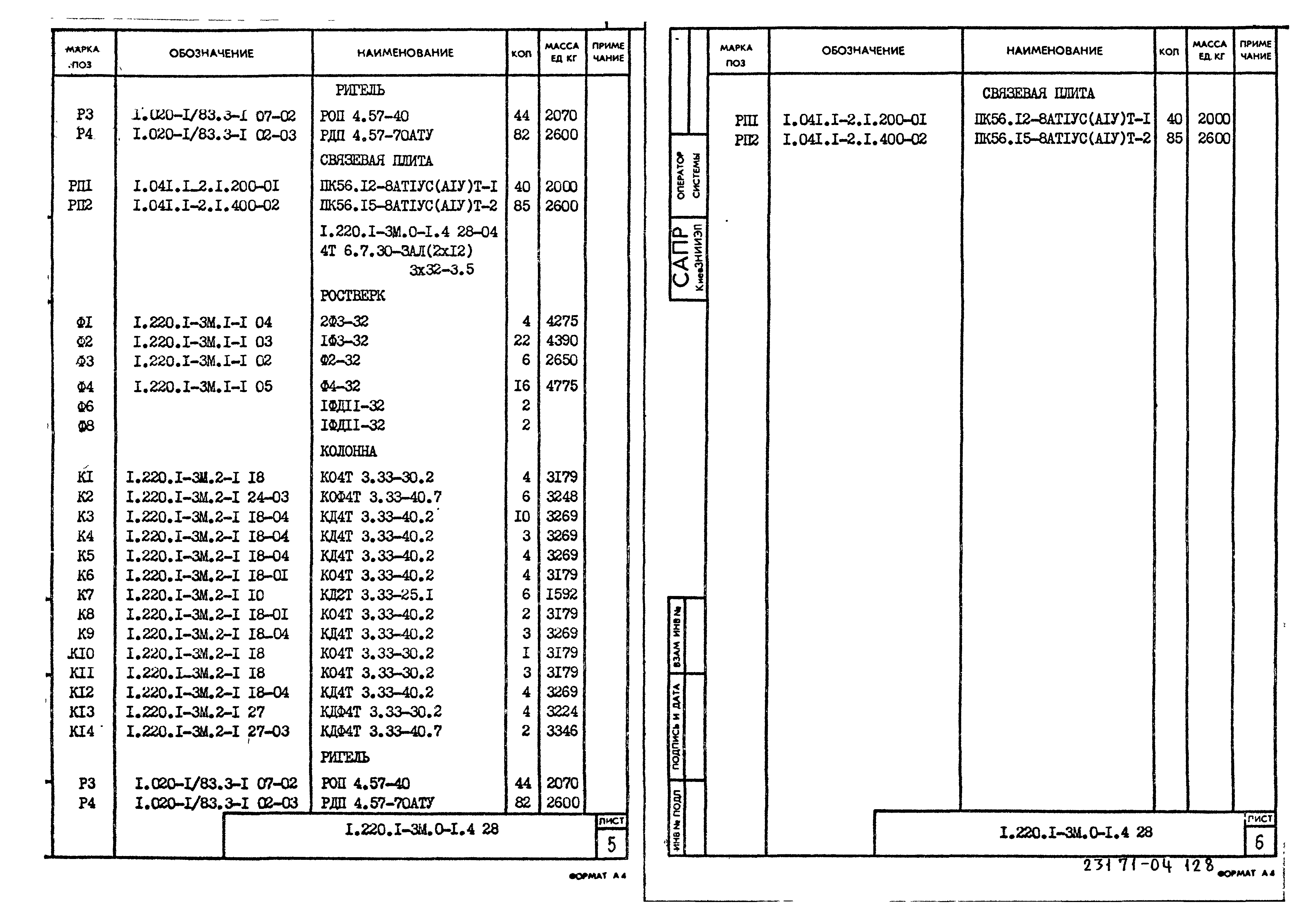 Серия 1.220.1-3м