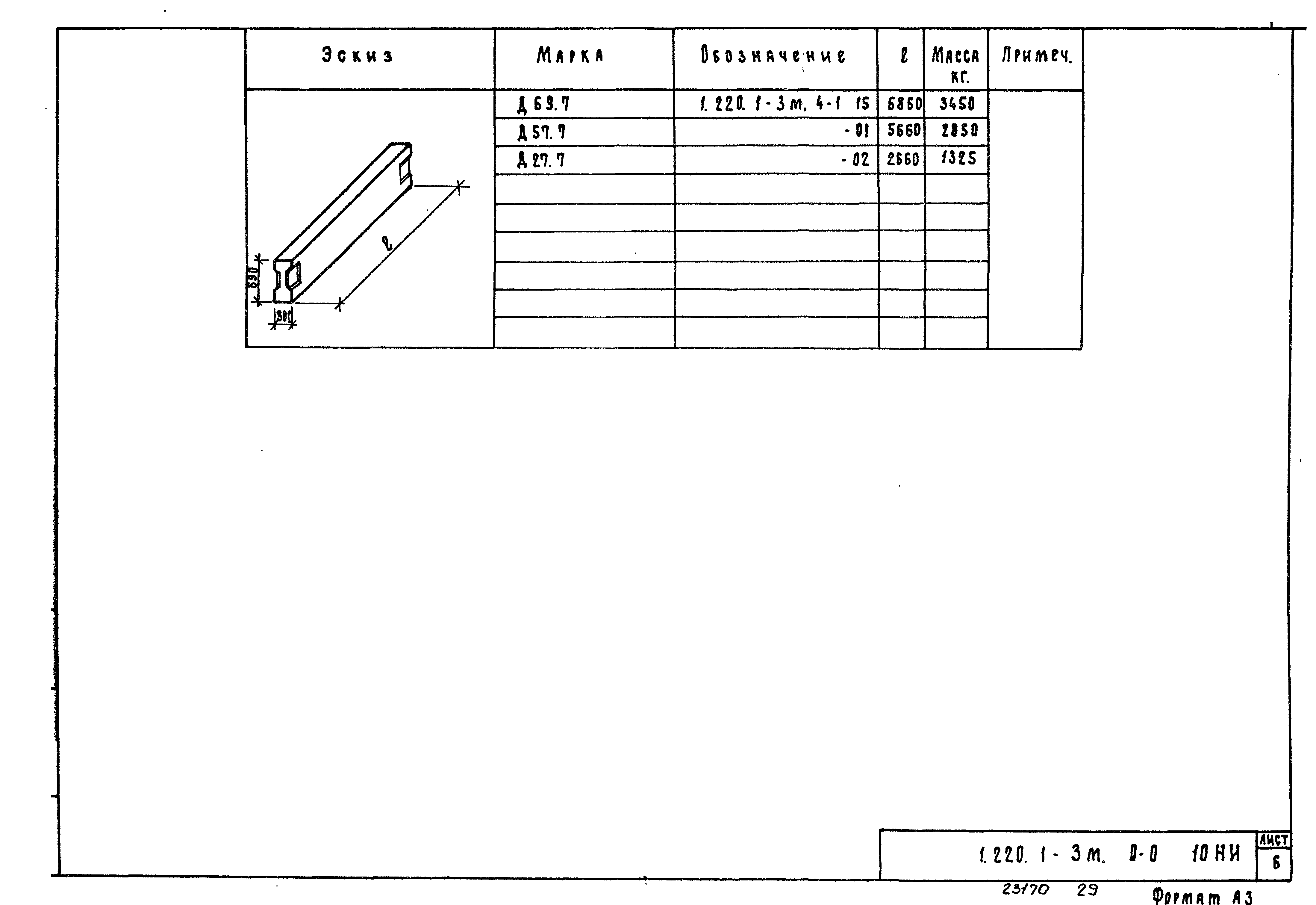 Серия 1.220.1-3м