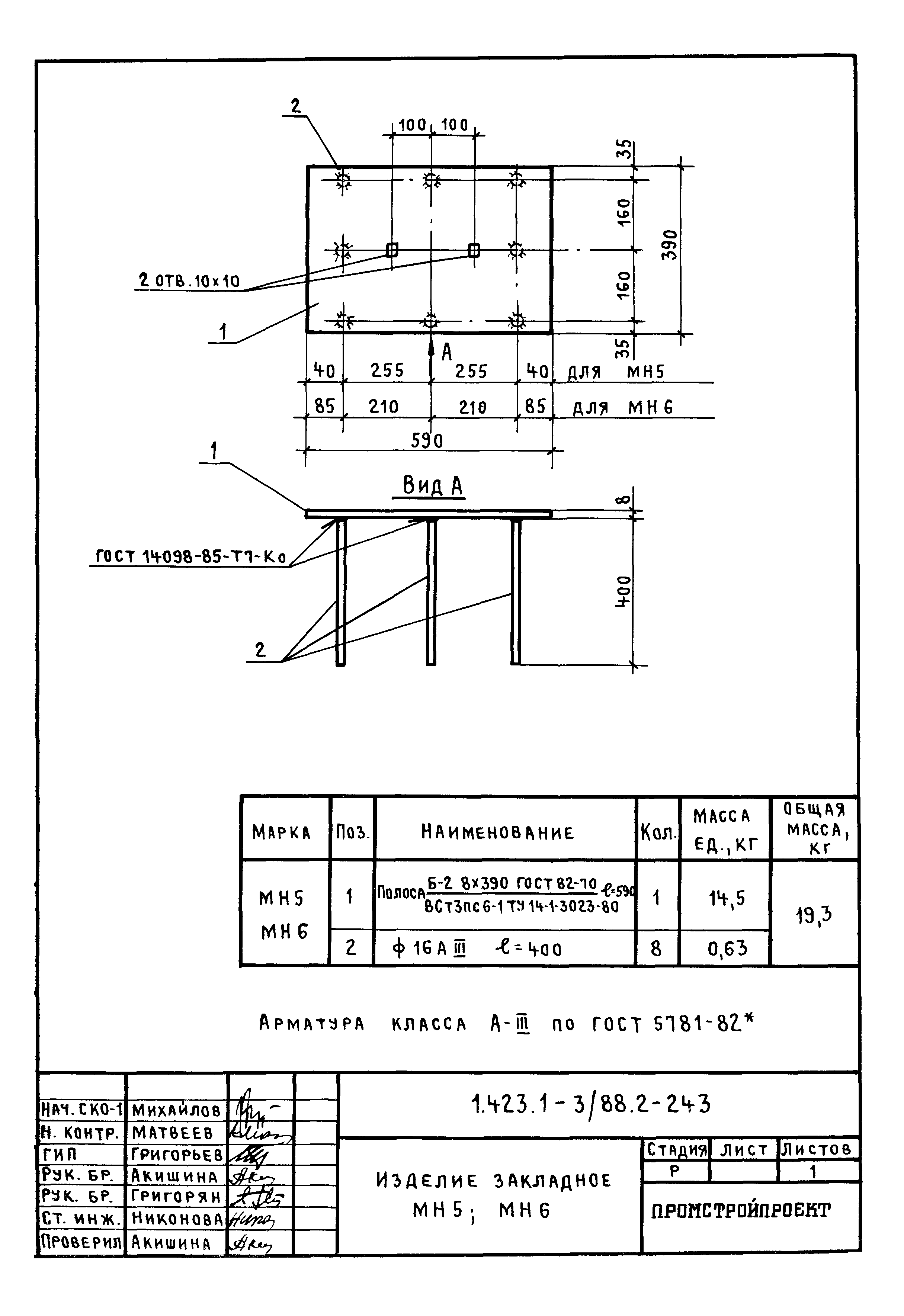 Серия 1.423.1-3/88