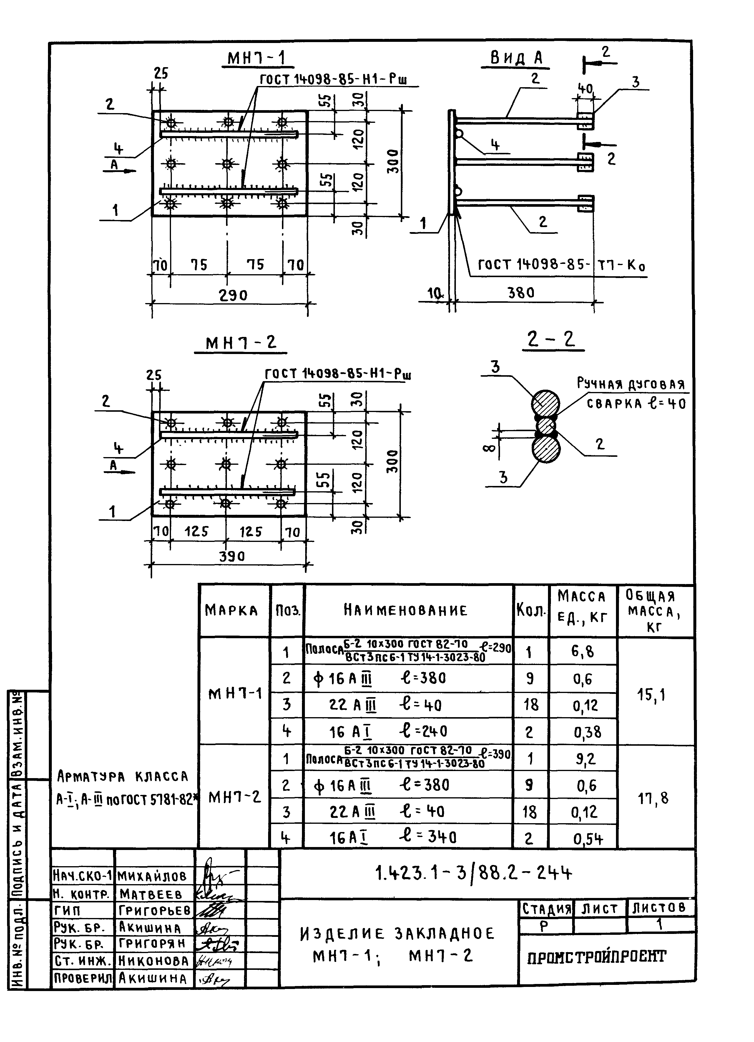 Серия 1.423.1-3/88