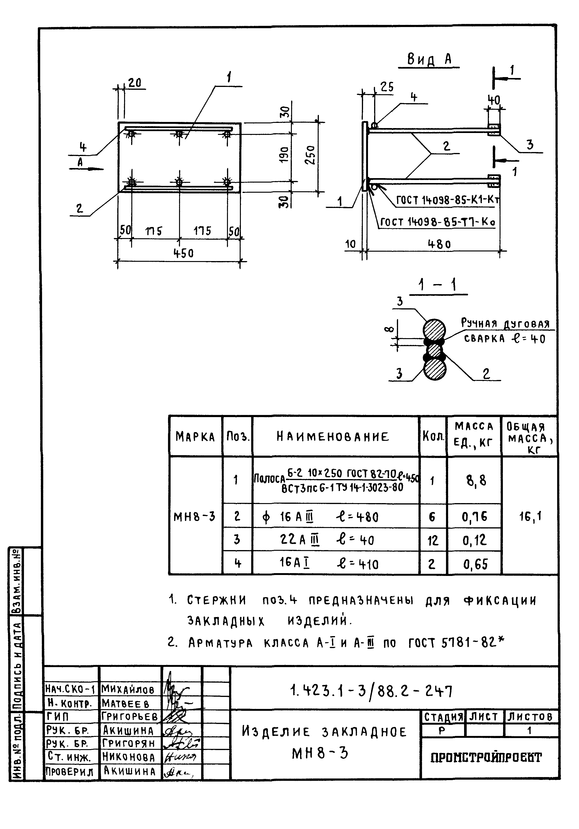 Серия 1.423.1-3/88