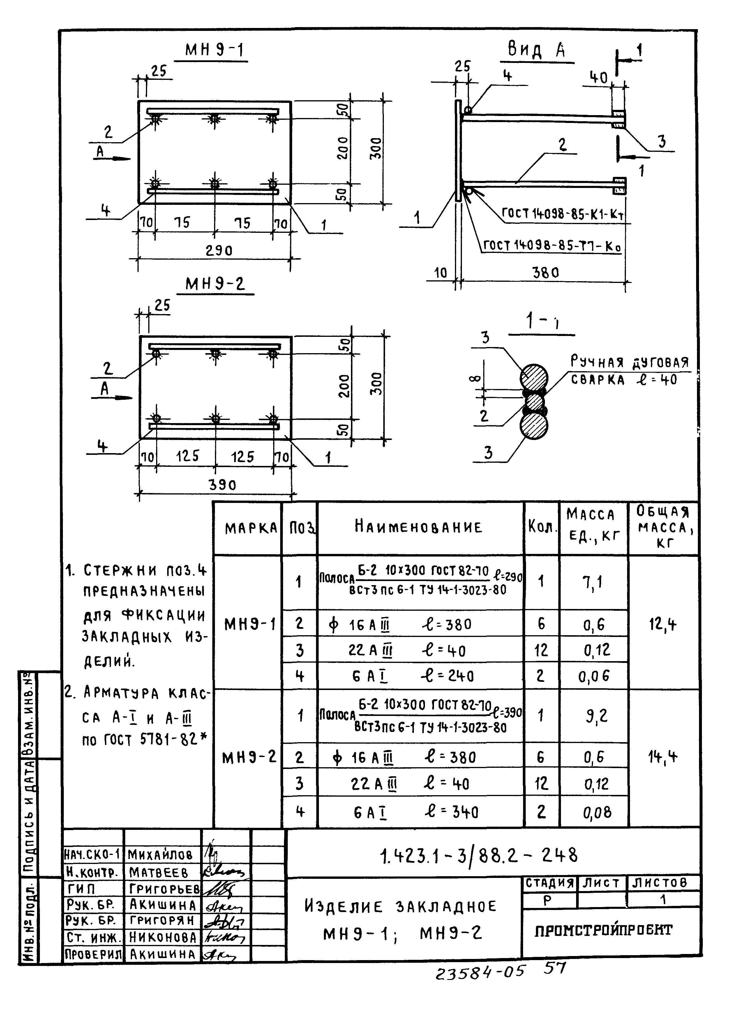 Серия 1.423.1-3/88