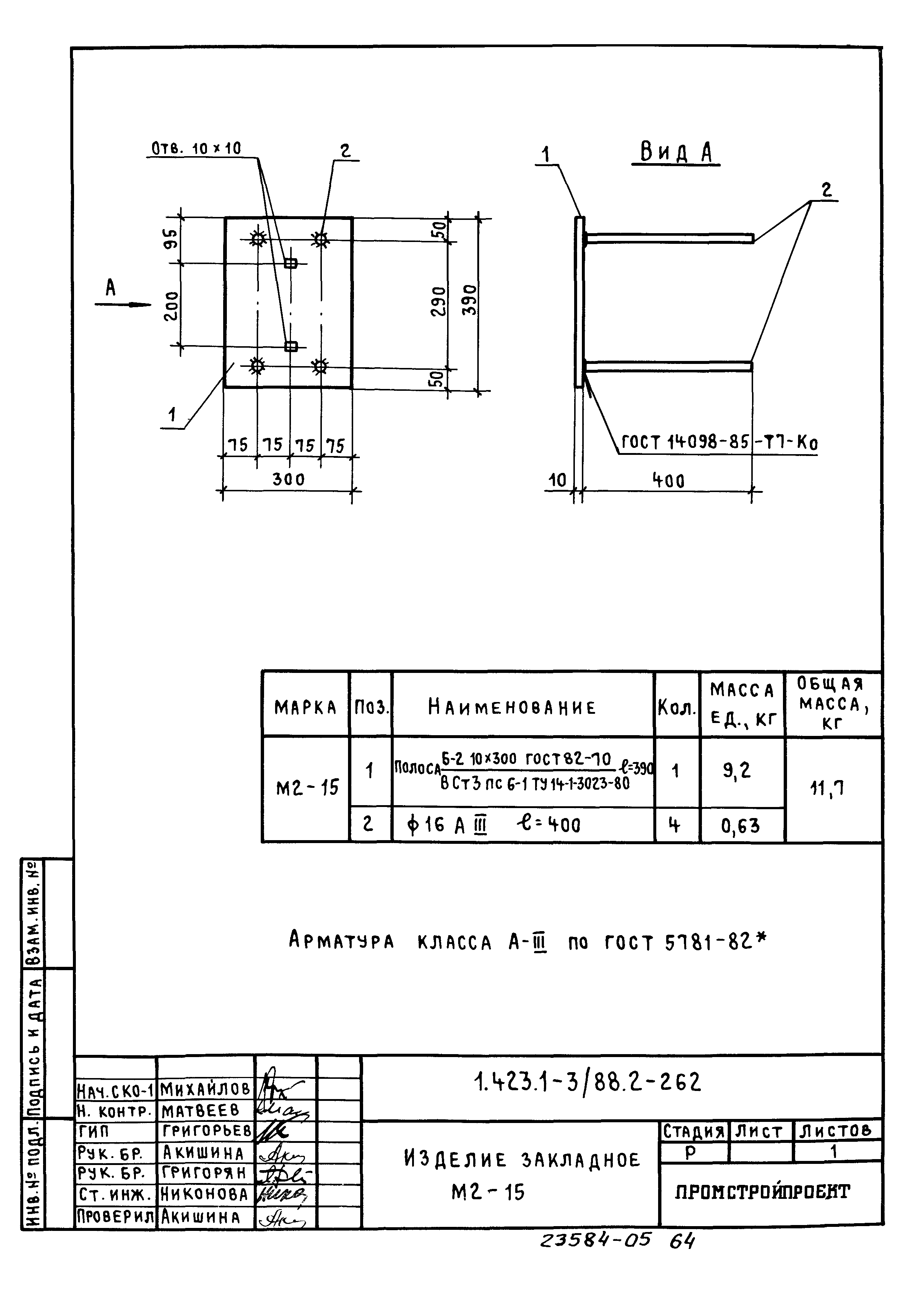 Серия 1.423.1-3/88