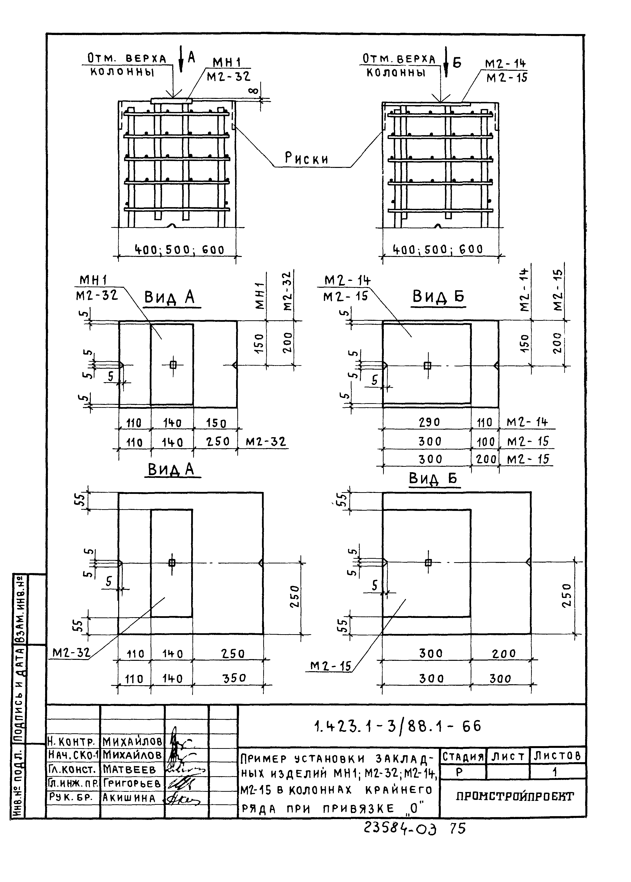 Серия 1.423.1-3/88