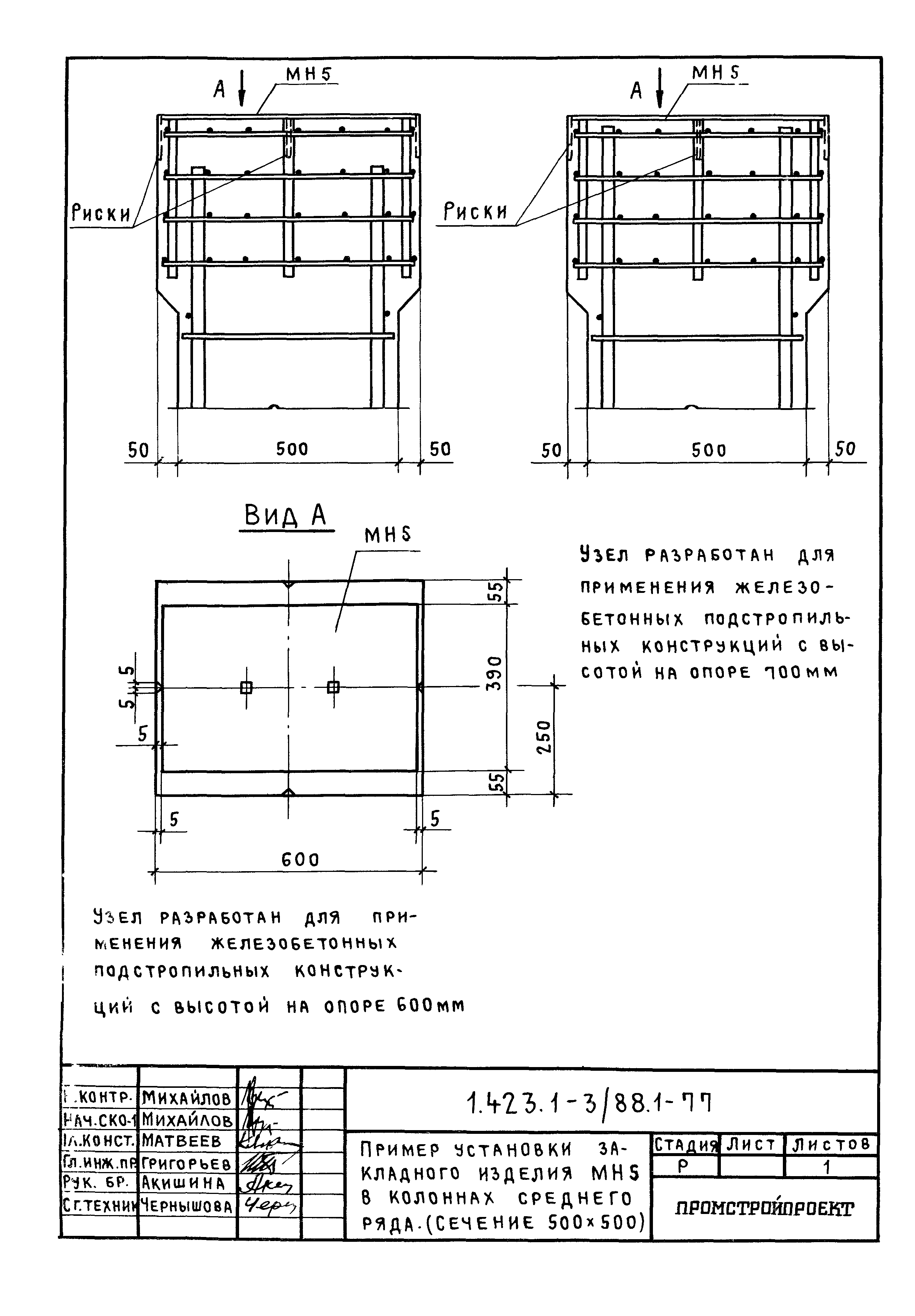 Серия 1.423.1-3/88