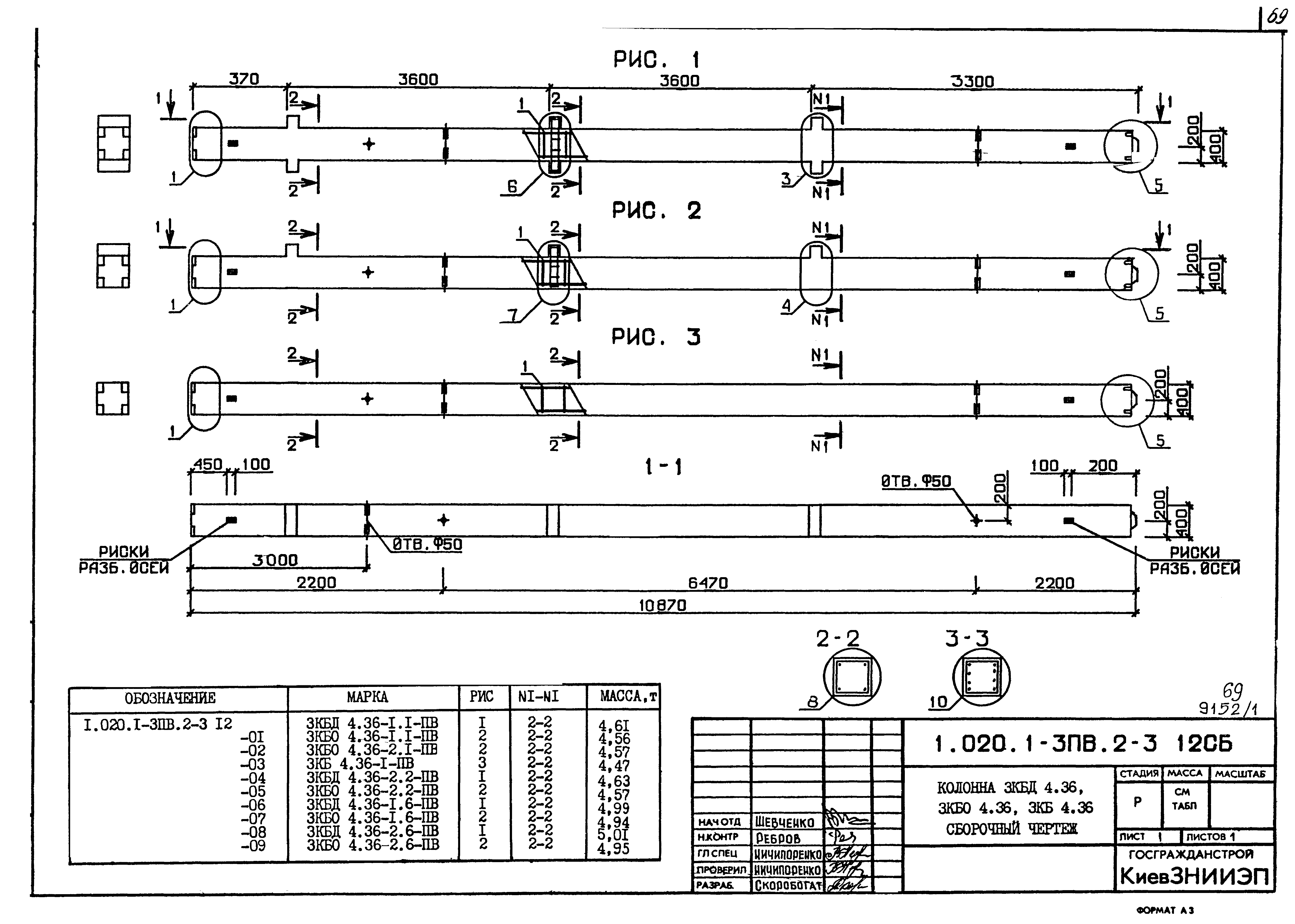 Серия 1.020.1-3пв