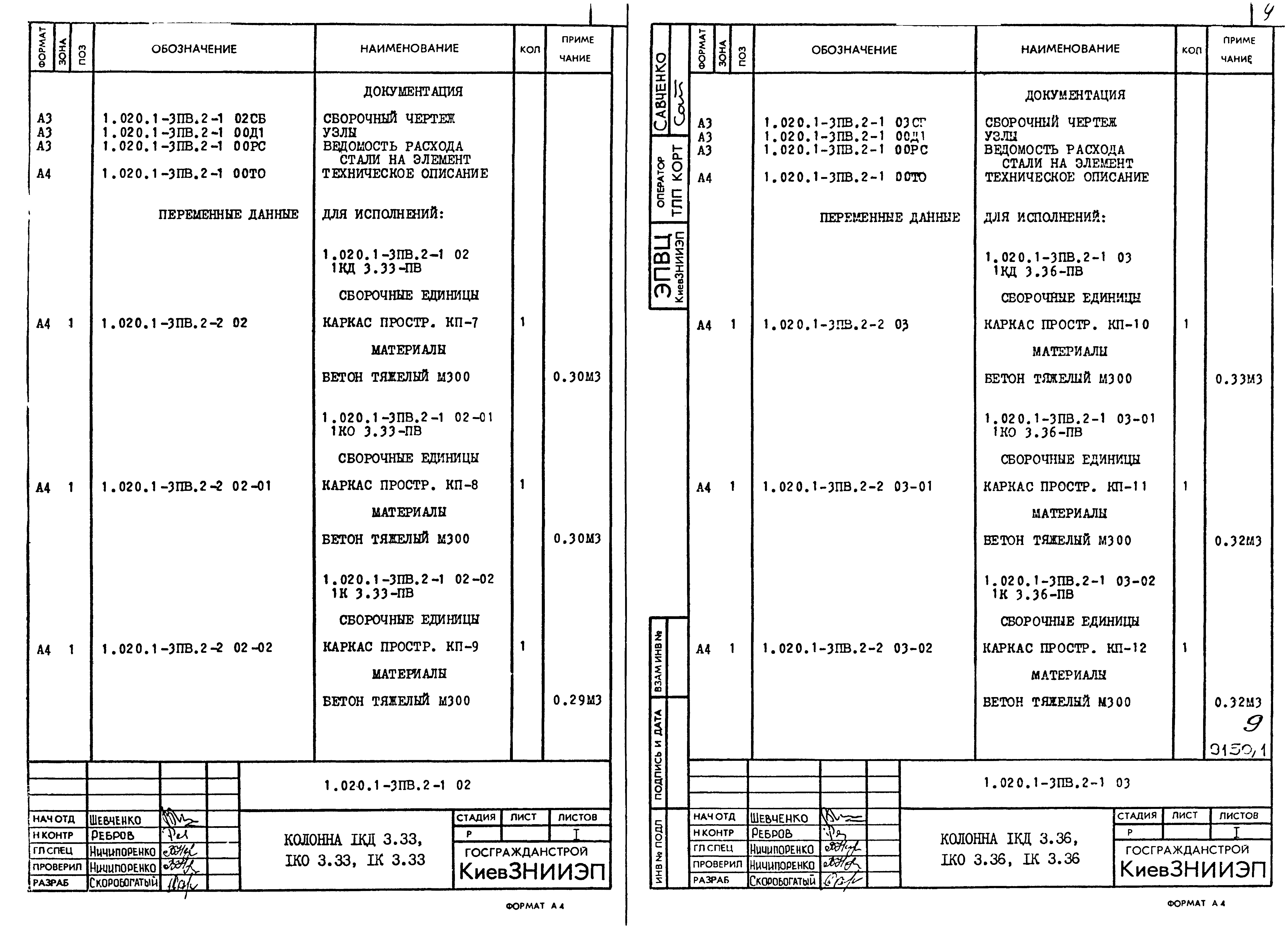 Серия 1.020.1-3пв