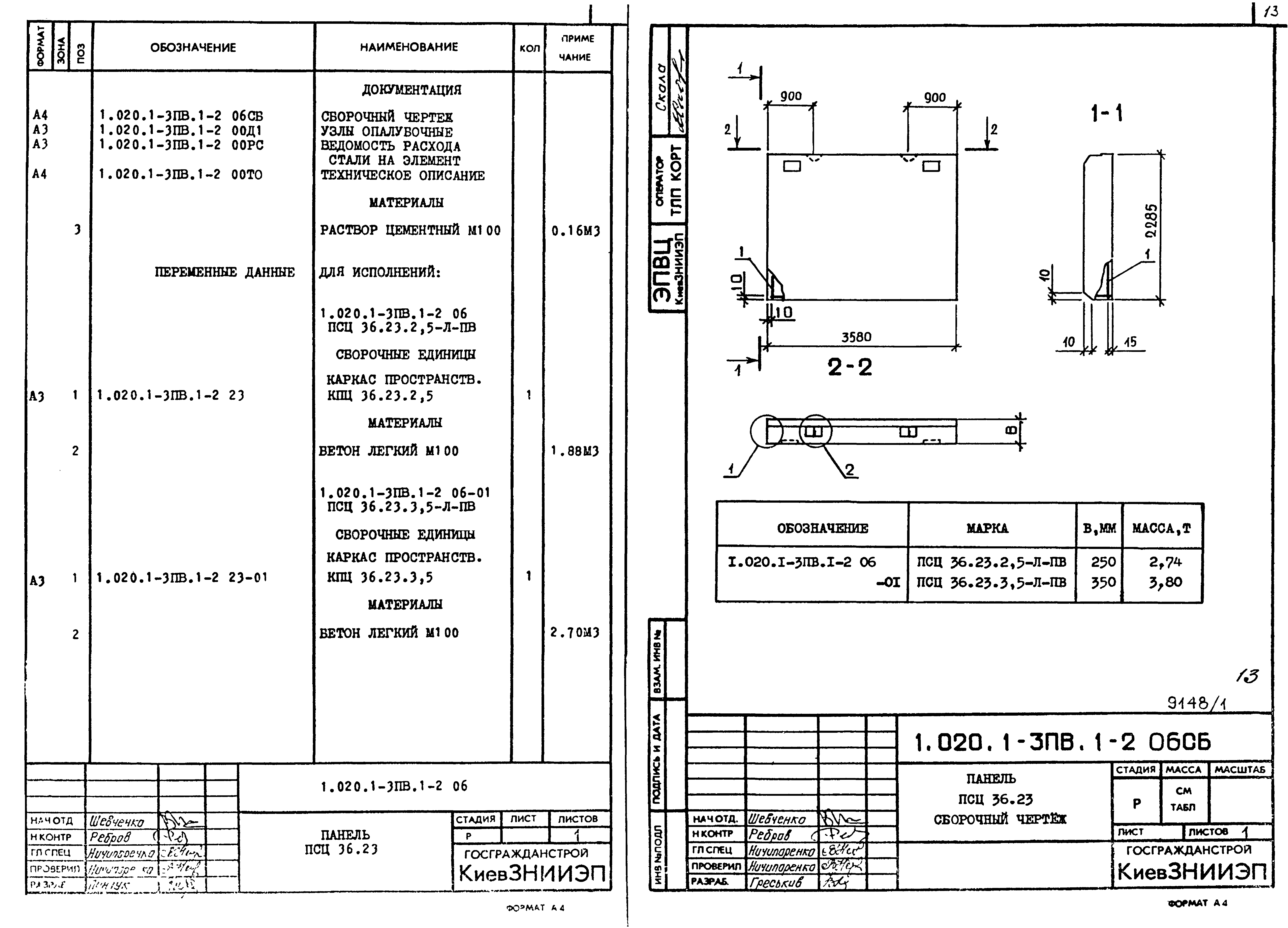 Серия 1.020.1-3пв