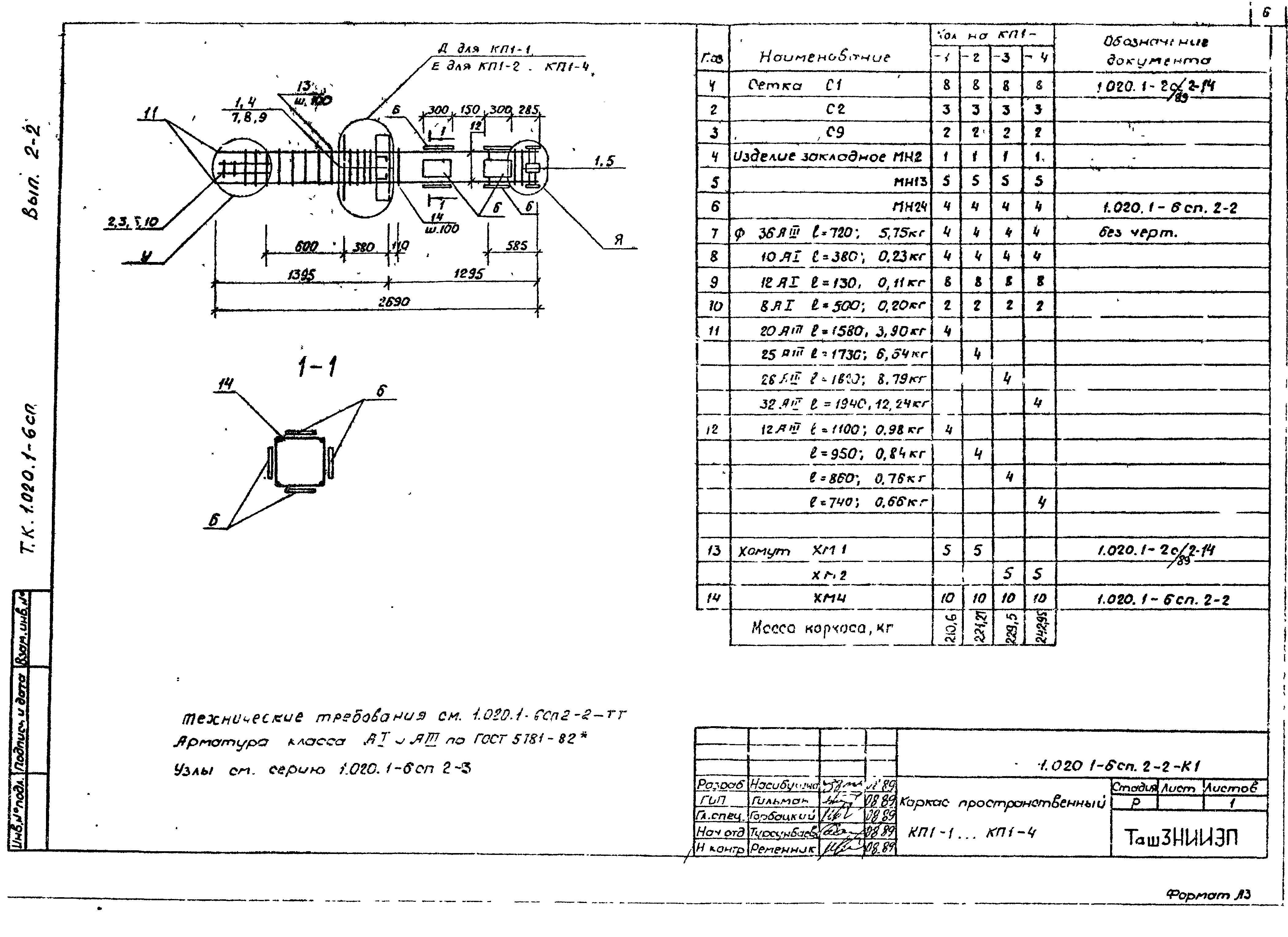 Серия 1.020.1-6сп