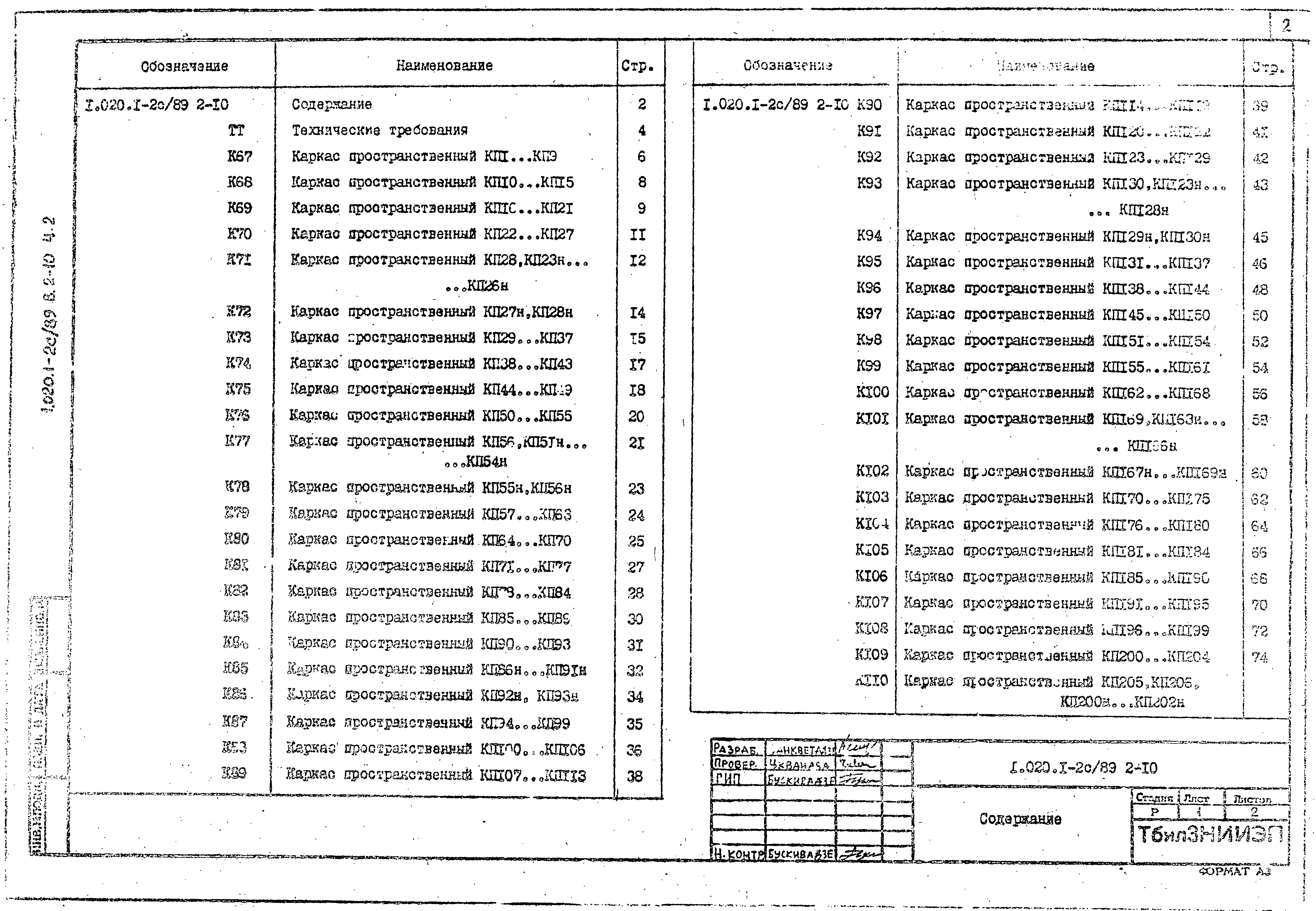 Серия 1.020.1-2с/89