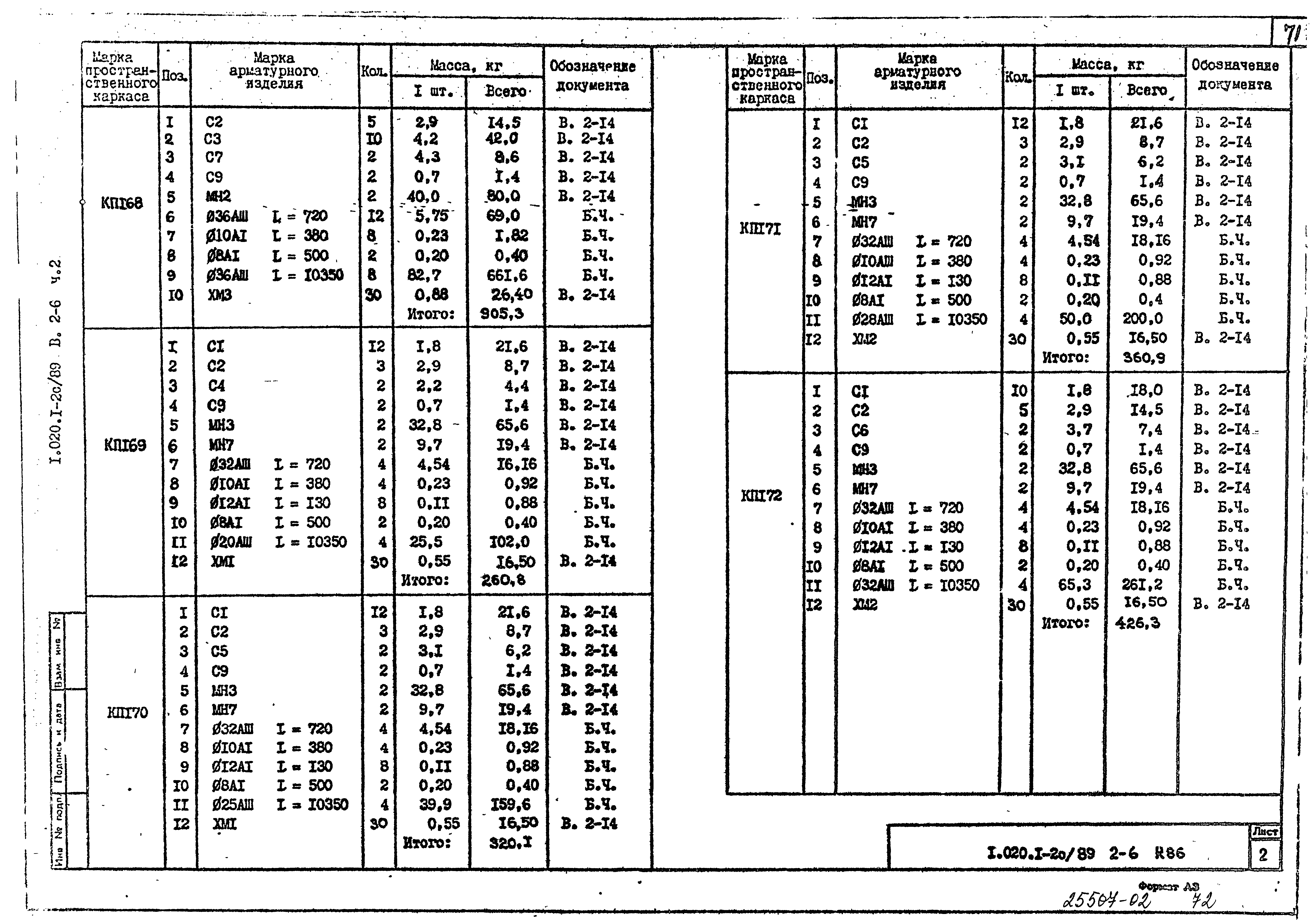 Серия 1.020.1-2с/89