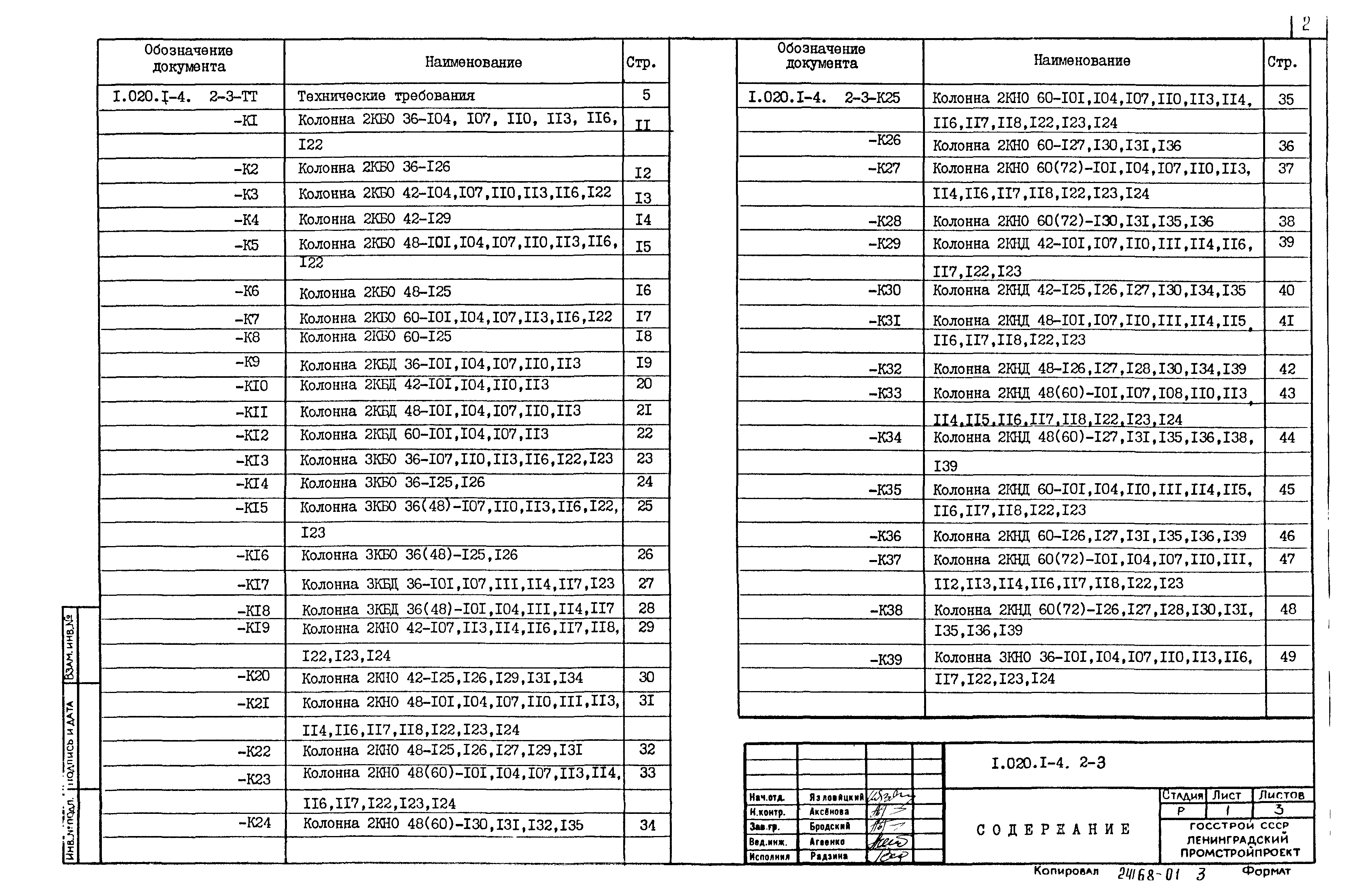 Серия 1.020.1-4