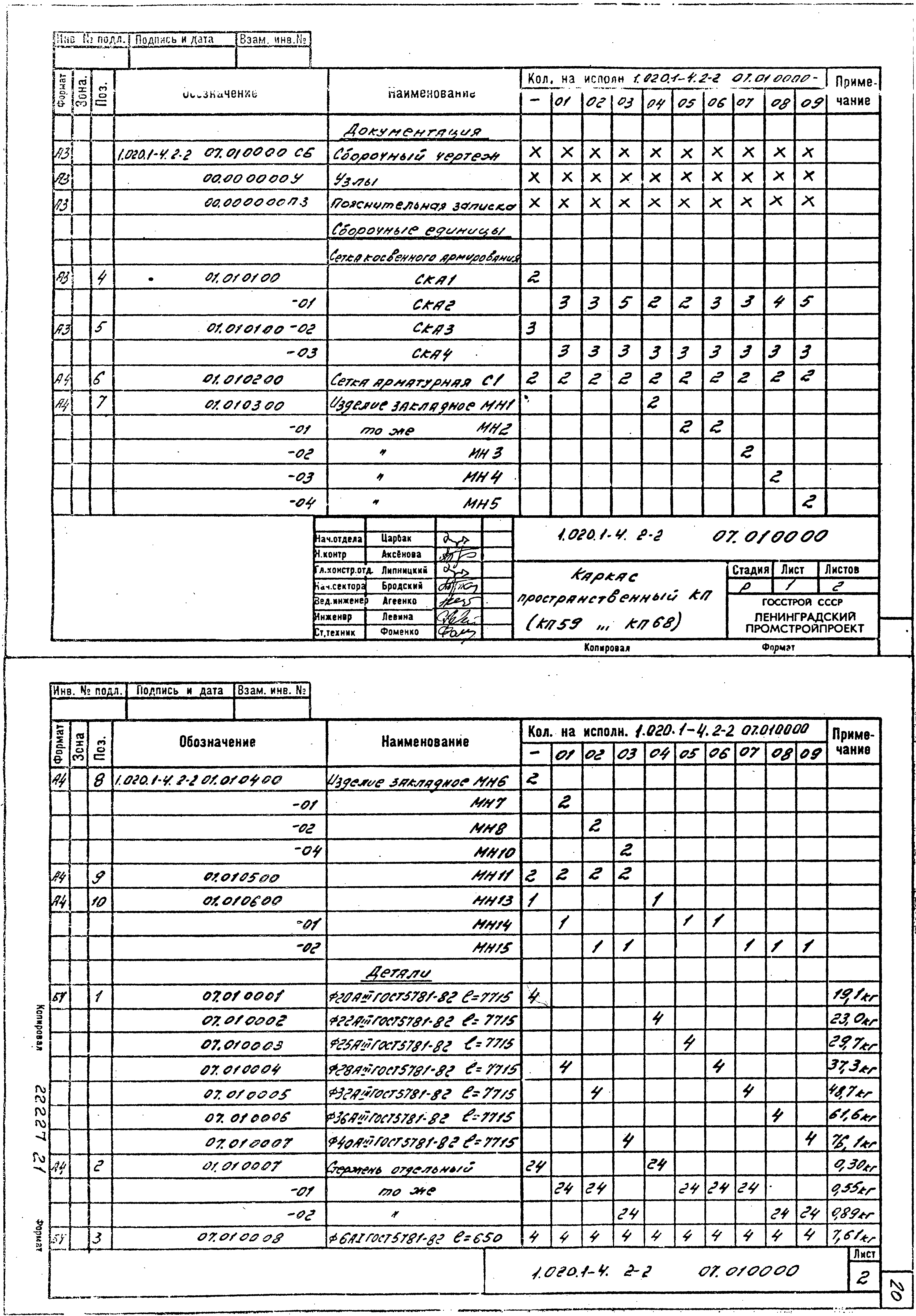 Серия 1.020.1-4