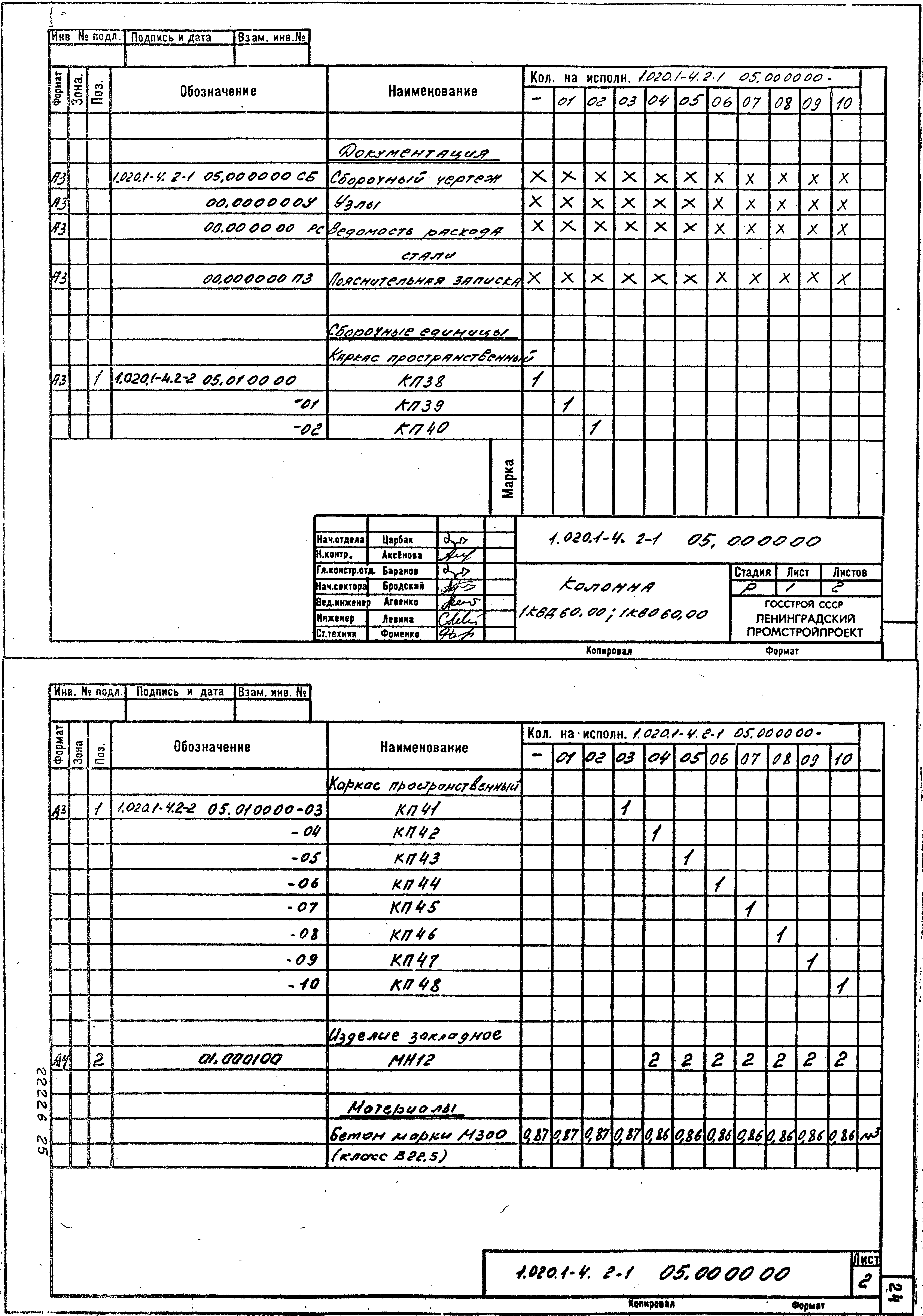 Серия 1.020.1-4